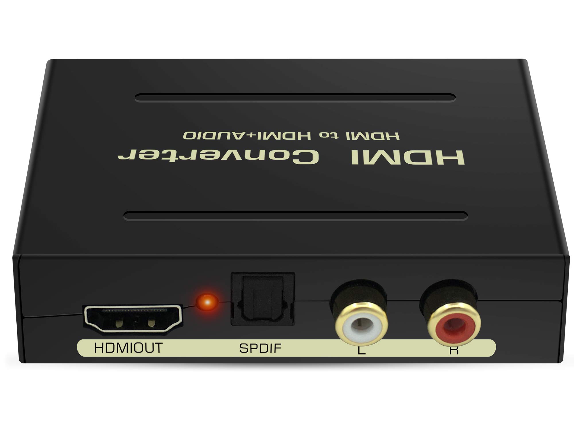 MICROWARE 4K HDMI Audio Extractor, HDMI to HDMI + Optical + RCA L/R Stereo Audio Out, HDMI Audio Converter Adapter Splitter Supports 4K, 3D, 1080P for TV, Firestick, Blue-Ray DVD Players etc (B08RHY78PZ) Amazon Price History, Amazon Price Tracker