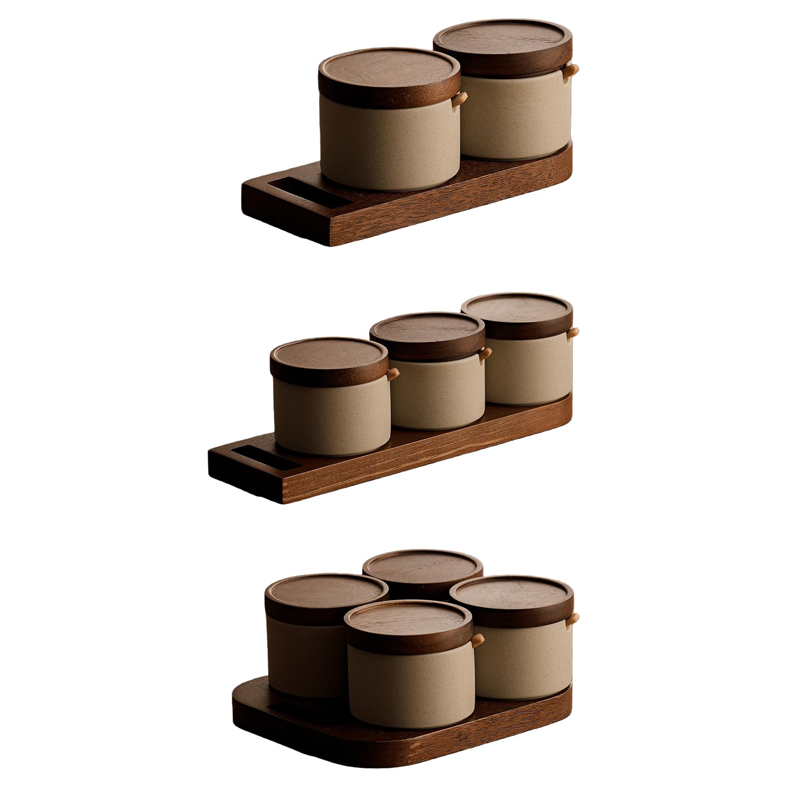 Keramik Gewürzflaschen Set Für Öl Essig Salz Pfeffer Mit Eleganten Japanischen Designs Küchendekoration Keramikaufbewahrung