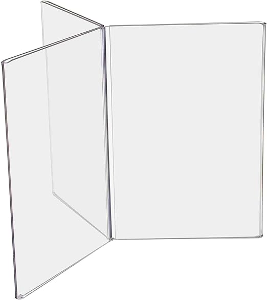Marketing Holders 12 Pack Sign Holder 4 x 6 Inch 3 Sided