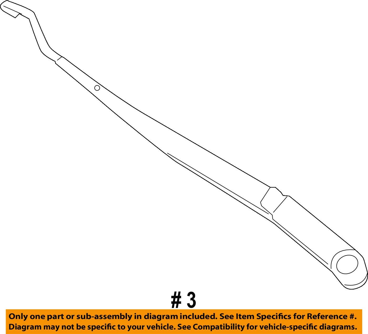 Amazon.com: Genuine OEM 98311-D9000 Windshield Wiper Arm, LH