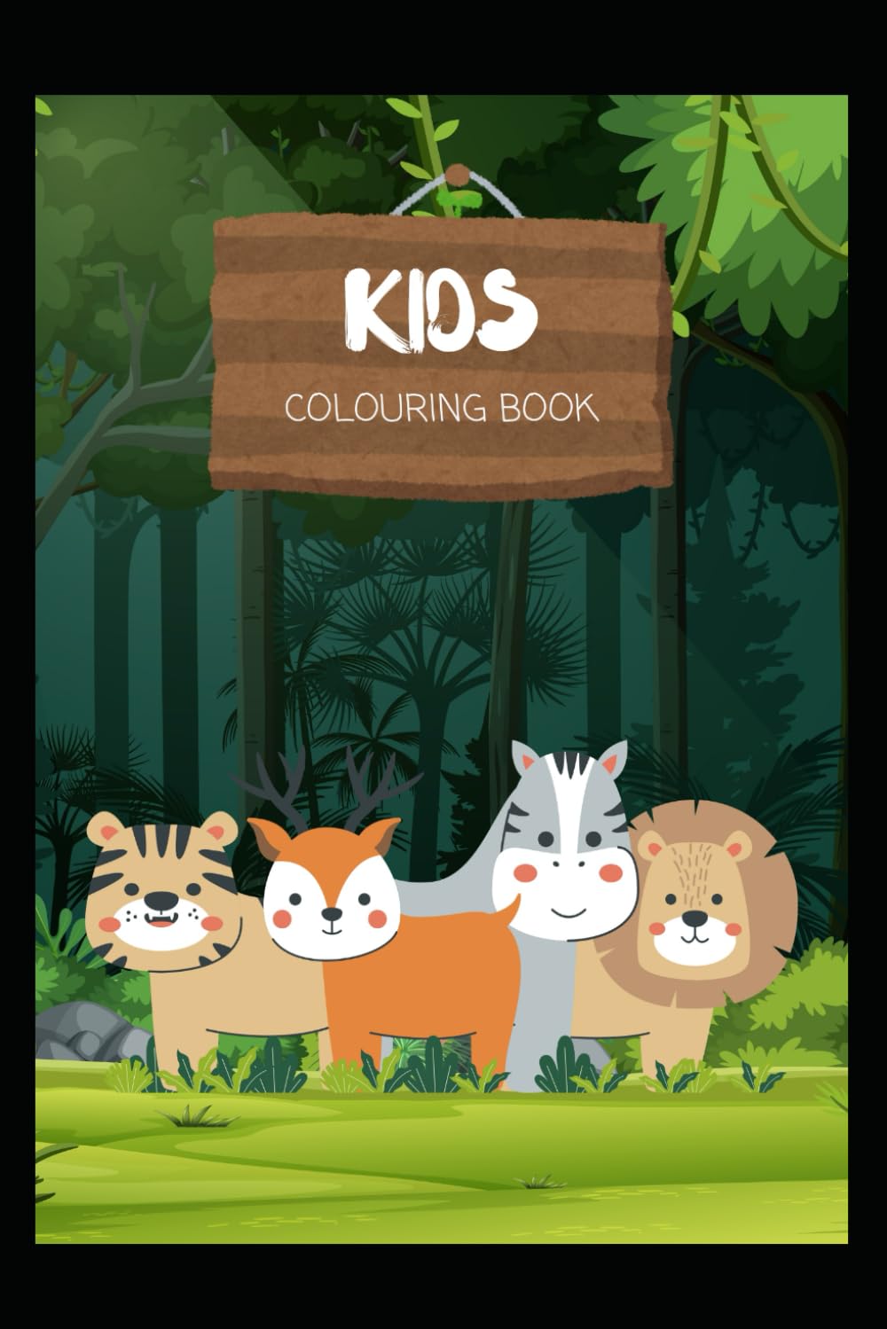 Little Zoo Coloring Book