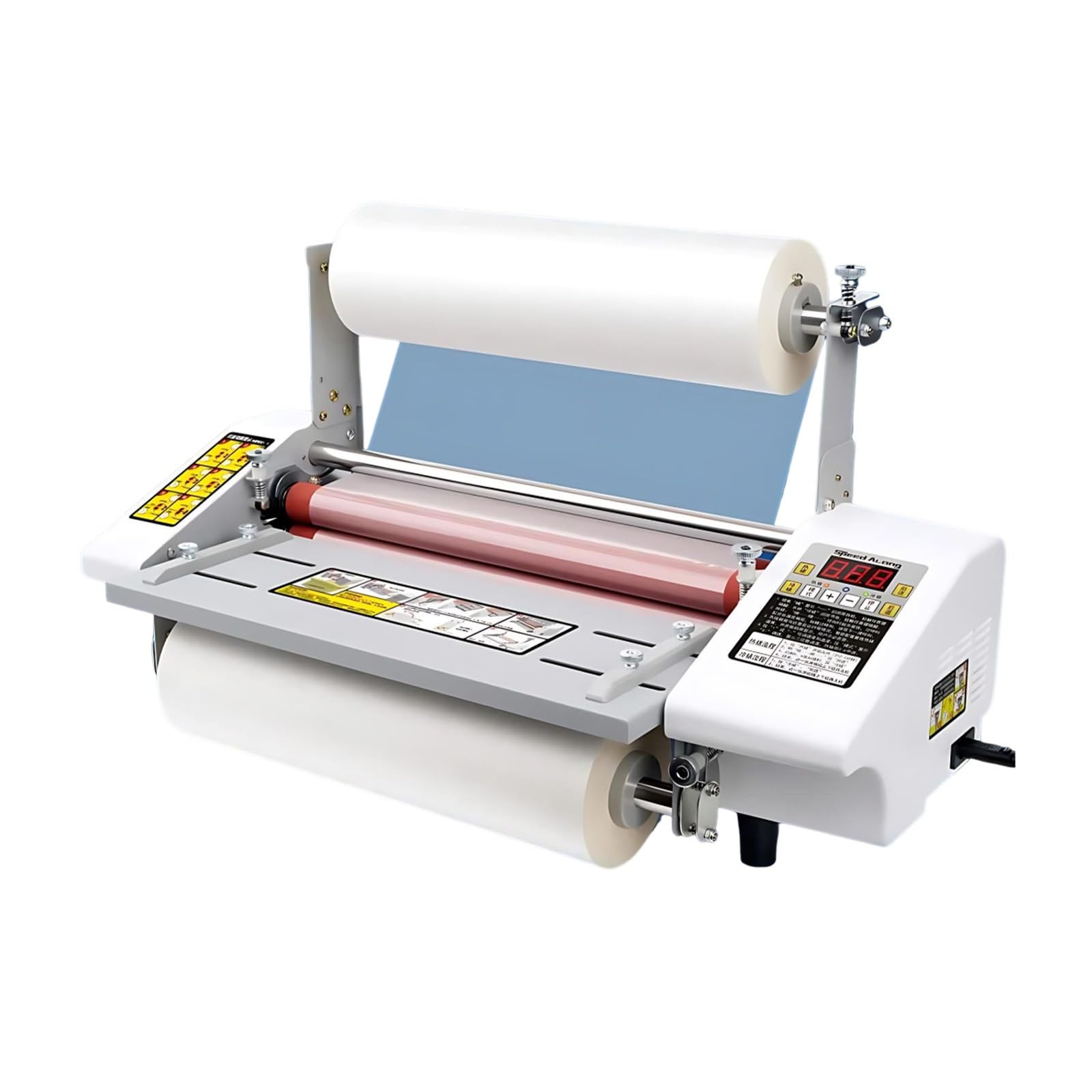 Laminator cyfrowy z automatycznym wyłączaniem, szybki laminator do papieru i wizytówek, do biura, szkół i biur domowych, z regulowaną temperaturą