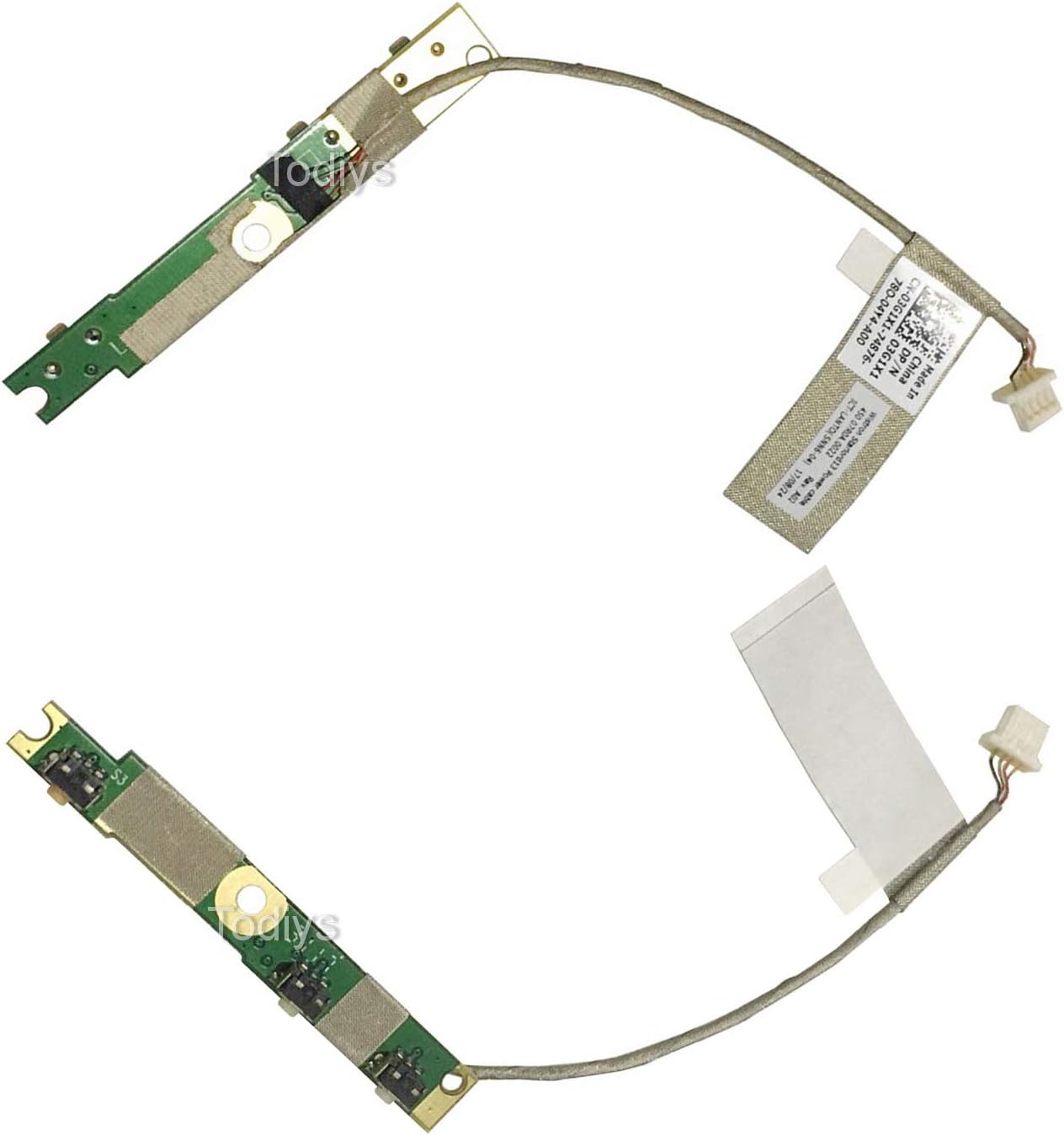 Power Volume Button Switch Board Replacement/Compatibility for Dell Inspiron 5368 5378 5379 7375 7368 7378 I7368-0027 I7378-5564GRY-PUS 5568 5578 7568 7569 7579 P58F P58F001 7773 7778 7779