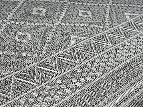 the carpet Calgary - Outdoor Teppich Wetterfest für Balkon & Terrasse, Robuster Flachgewebe Teppich für Garten, Pflegeleicht In- & Outdoor… – Ansicht 5