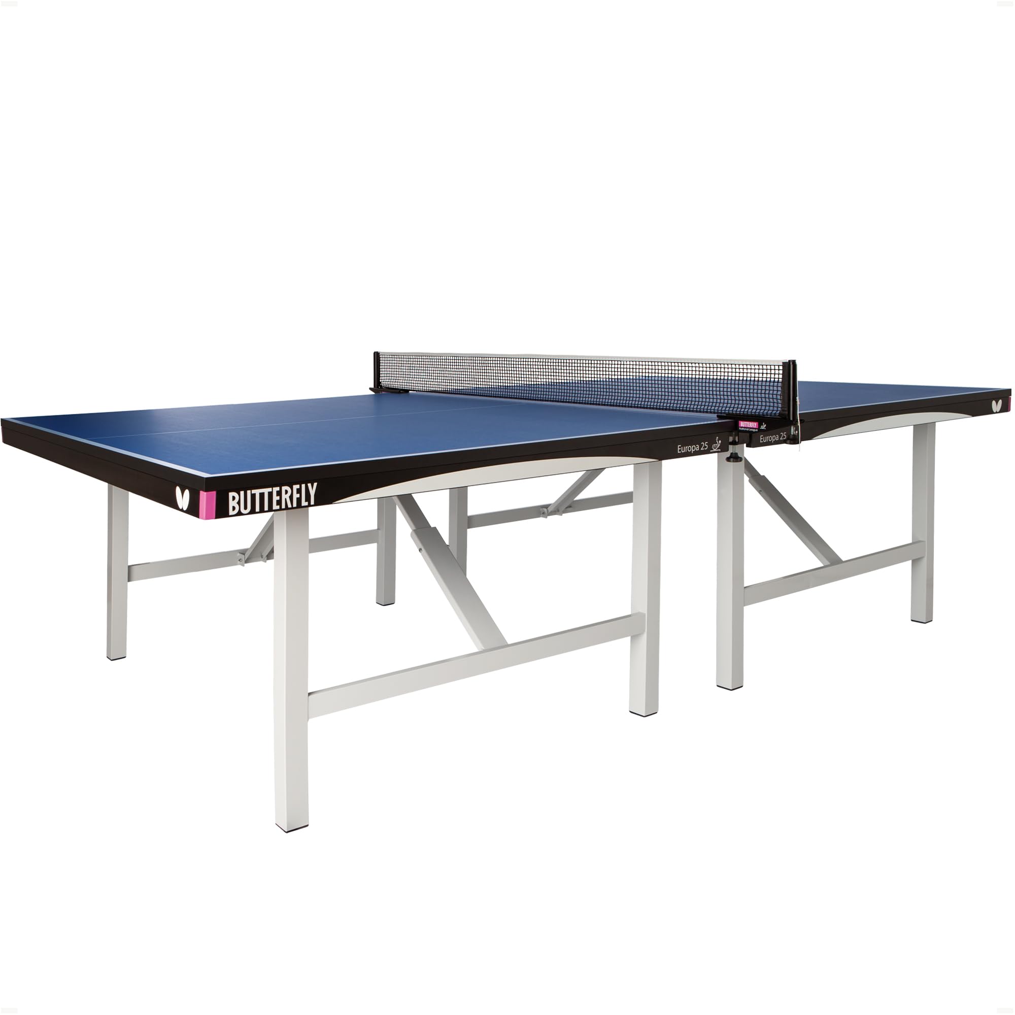Butterfly Europa 25 Ping Pong Table—Indoor Game Table—ITTF Approved Table Tennis Table for Tournament, Club, Home, Institution—Professional Ping Pong