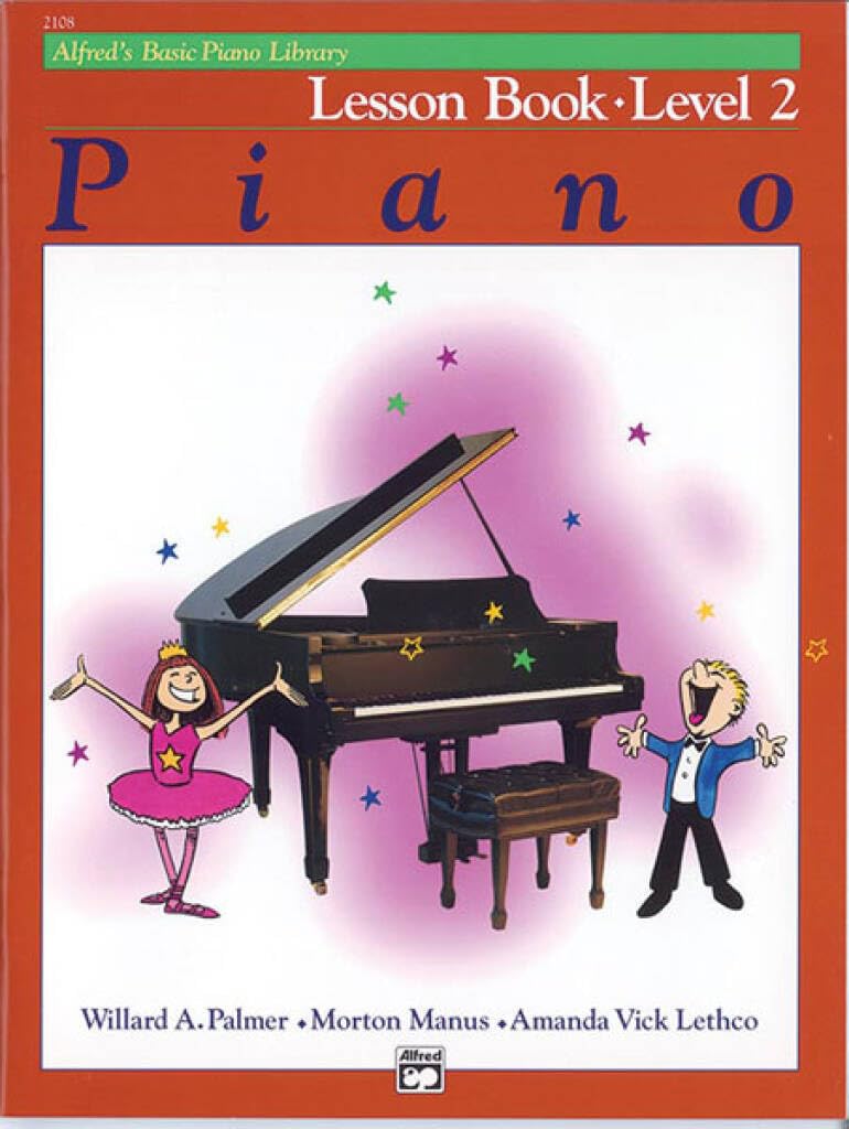 Alfred's Basic Piano Library: Lesson Book 2: Level 2