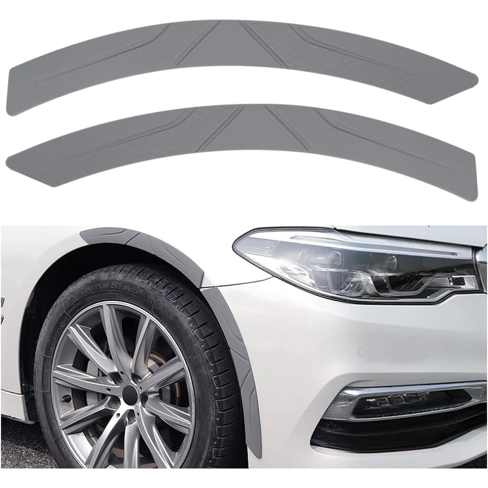 2 Pezzi Protezione Passaruota Auto per VW Golf 5 6 Plus 2005-2014, Parafango Anteriore e Posteriore, Kit carrozzeria, Materiale siliconico,Grey
