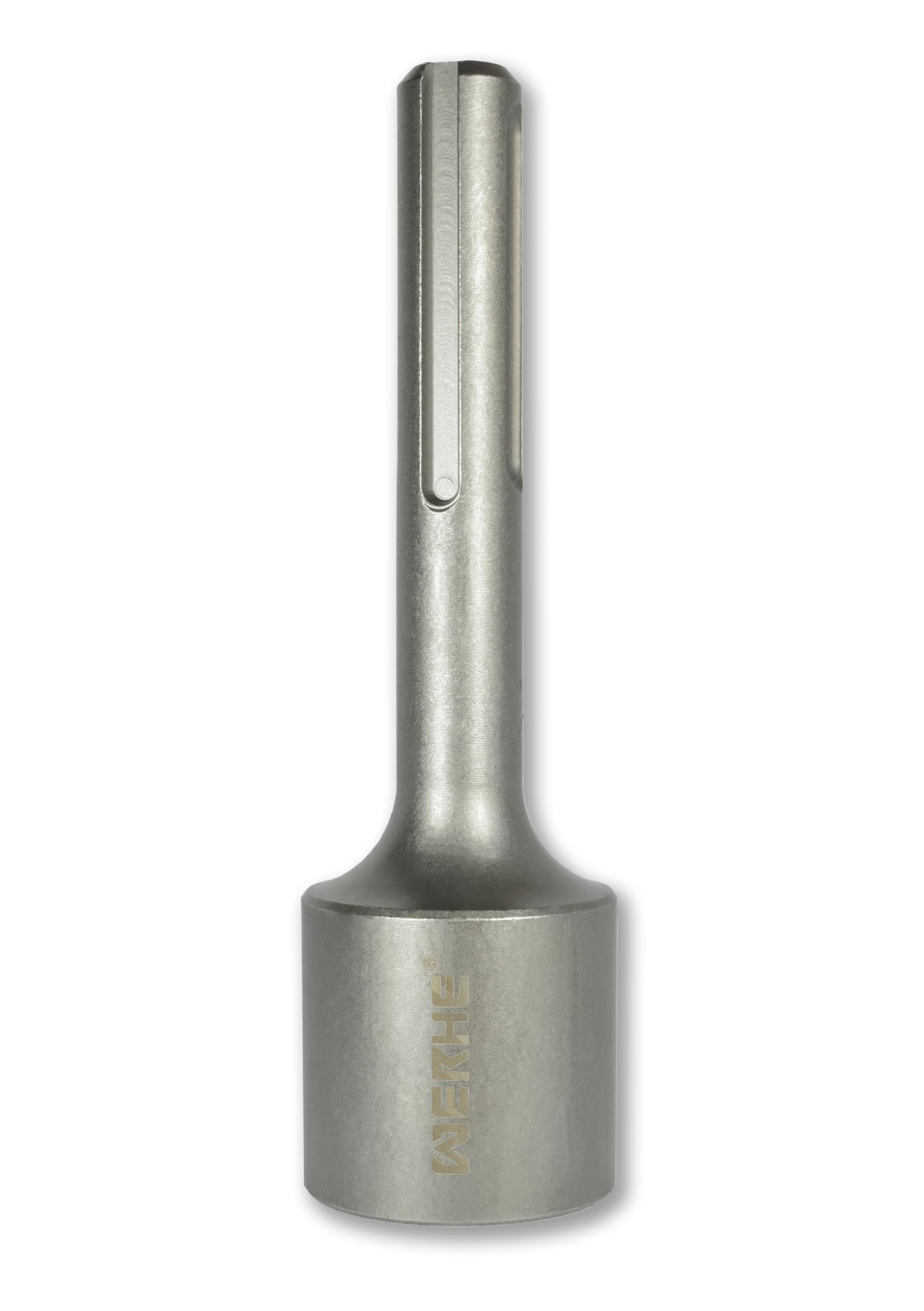WERHE® Tourne-clou professionnel 32,5 x 45 x 160 mm pour l'insertion de piquets de terre profonds, piquets de terre - Jack Hammer Picket Post Driver Driver SDS Max