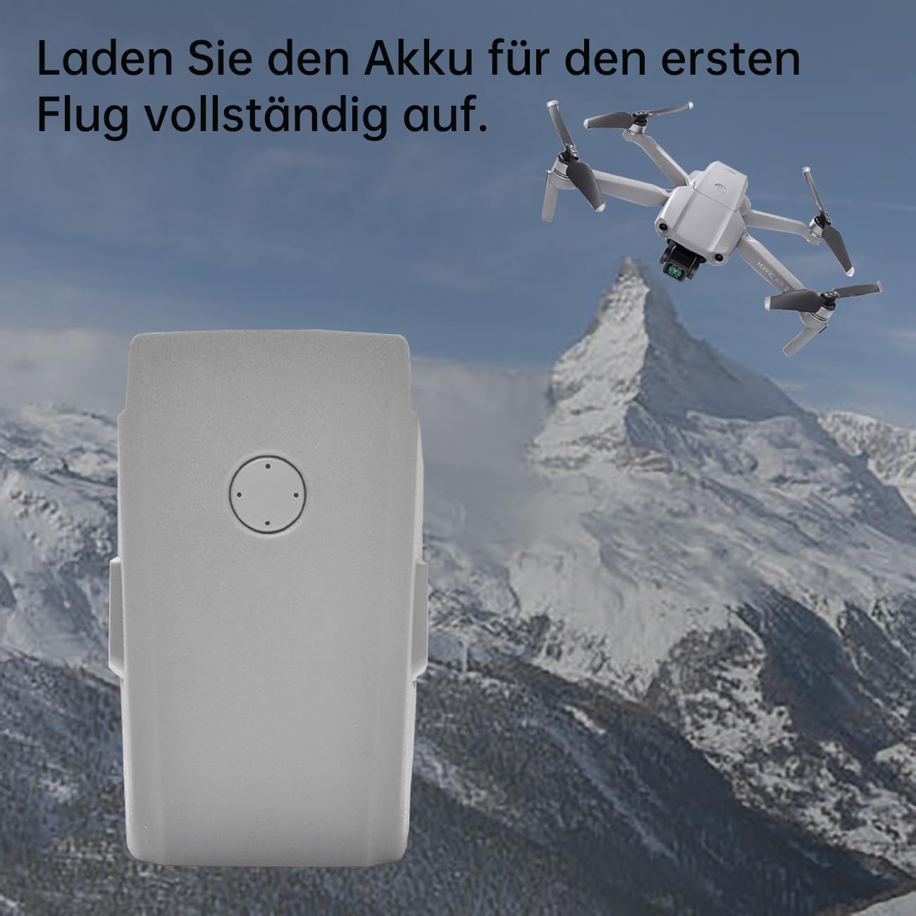 Mavic Air 2 - Batteria intelligente per drone DJI Mavic Air 2S, 3500 mAh, 40,42 Wh, 34 minuti, batteria di ricambio per DJI Mavic Air 2 (solo per caricabatterie originali DJI)