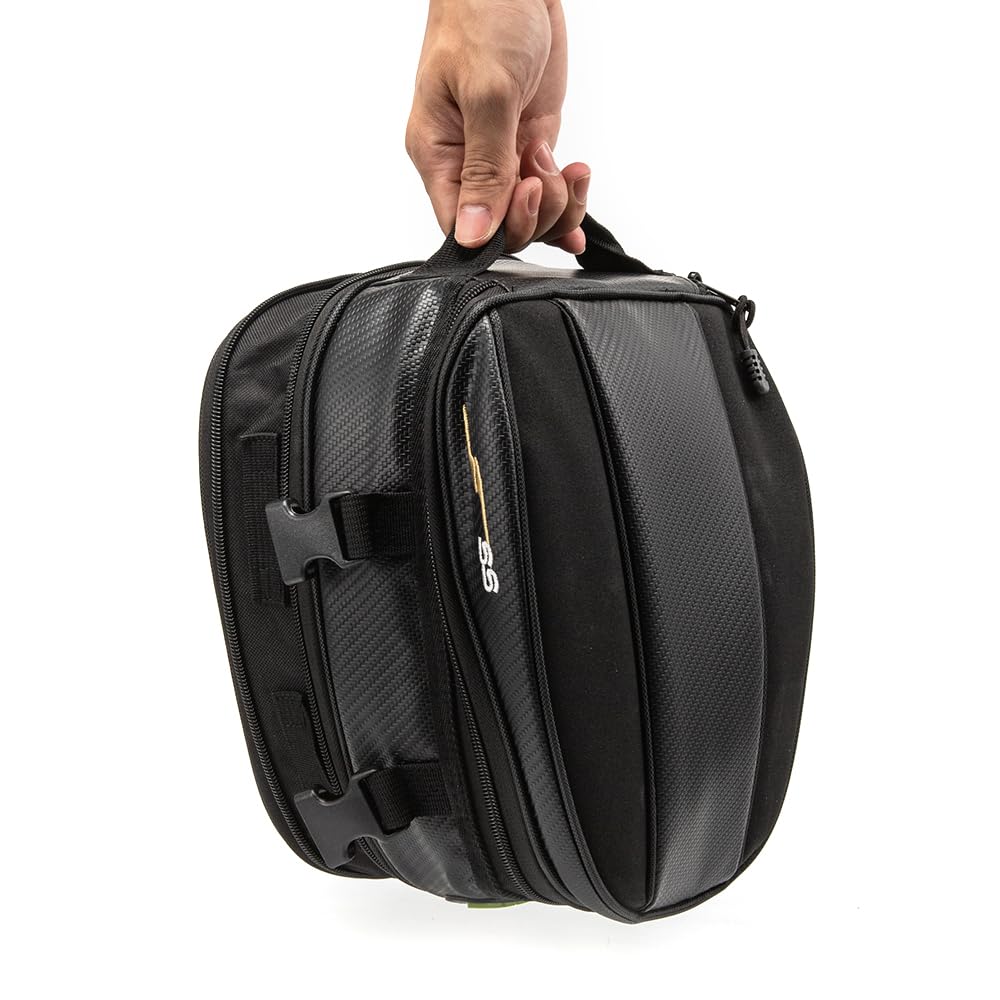 Sac de siège arrière de Moto imperméable à l'eau Sac de Queue de Moto de Grande capacité Sac de Selle Universel