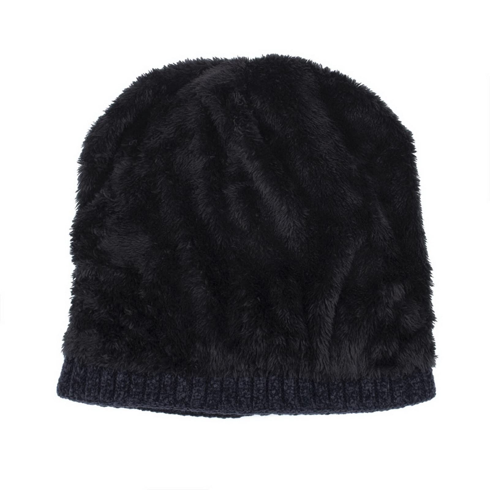 Zimowa Ciepła Czapka Damska, Męska, Chłopięca, Dziewczęca, Dzianinowa Czapka Unisex, Czapki Ochronne Na Głowę, Ciepła Moda Outdoorowa, Stałe Czapki Zimowe, Czapka Pilotka/Navy/One Size