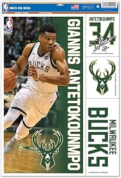 Amazon | Wincraft ステッカーシート NBA ヤニス・アデトクンボ