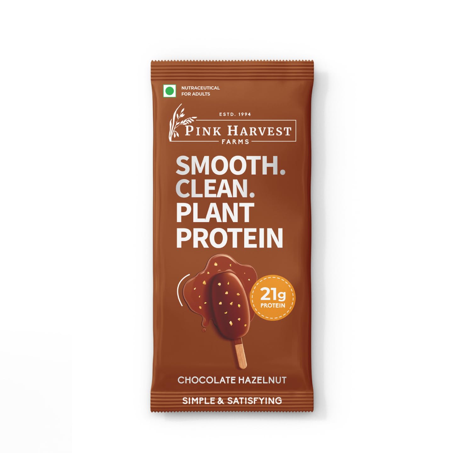 Pink Harvest Farms Smooth Clean Plant Protein | 21g Protein | Assorted Box Single Serve Sachets Box of 16 — Amazon image 6