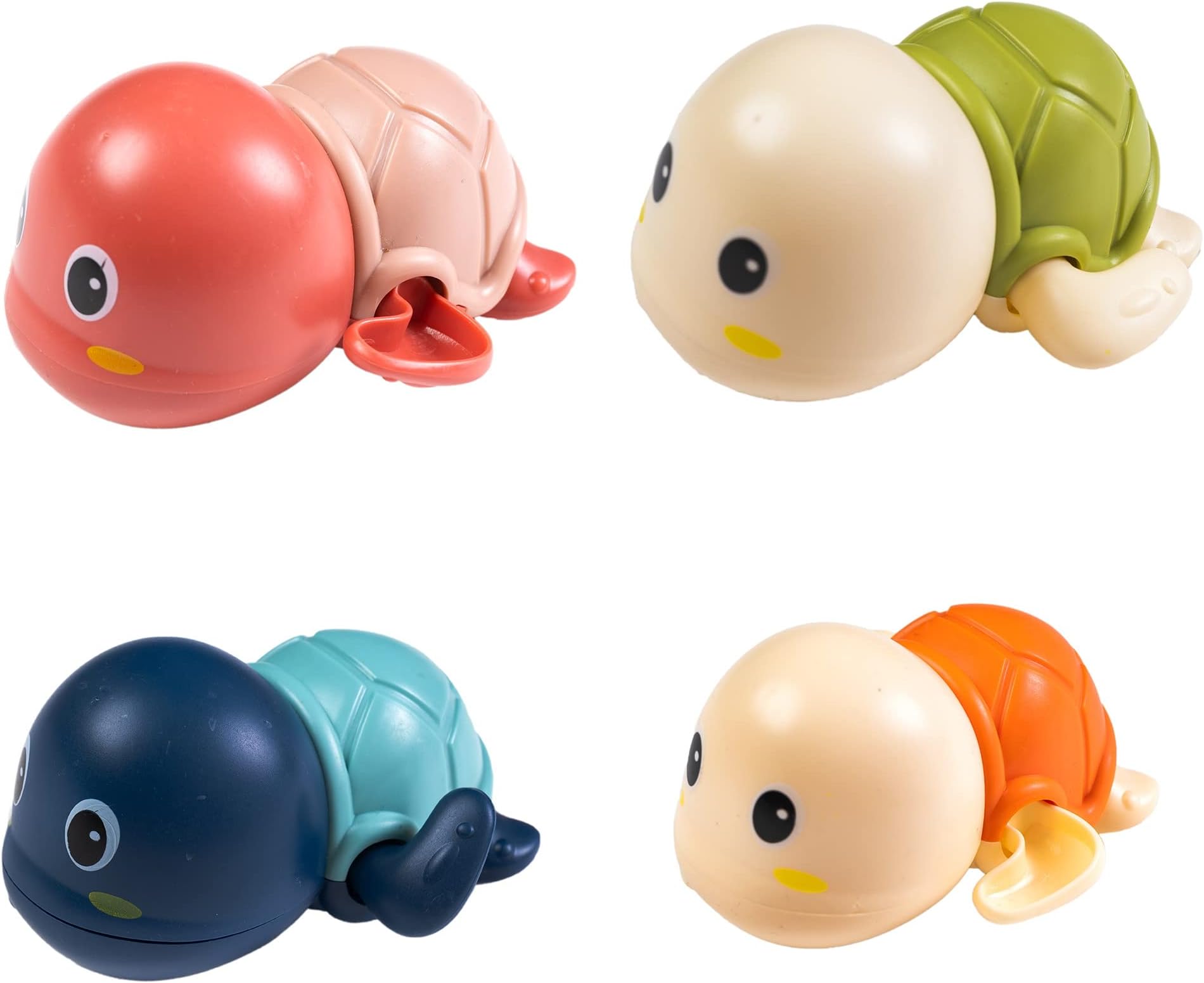 BEAU STUTI Cute Bath Toys Cartoon Animal Tortoise Baby Bath Toy, Bath Toy for Toddlers, Water Toy, Turtle Movement, Floating Wind-Up Swimming Pool Bathtub Bath Toy for Kids Children Boys Girls
