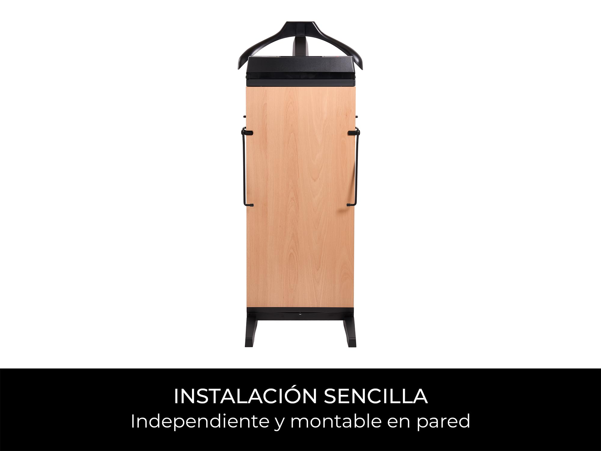 Corby 3300 - Prensa para pantalones, haya, enchufe europeo