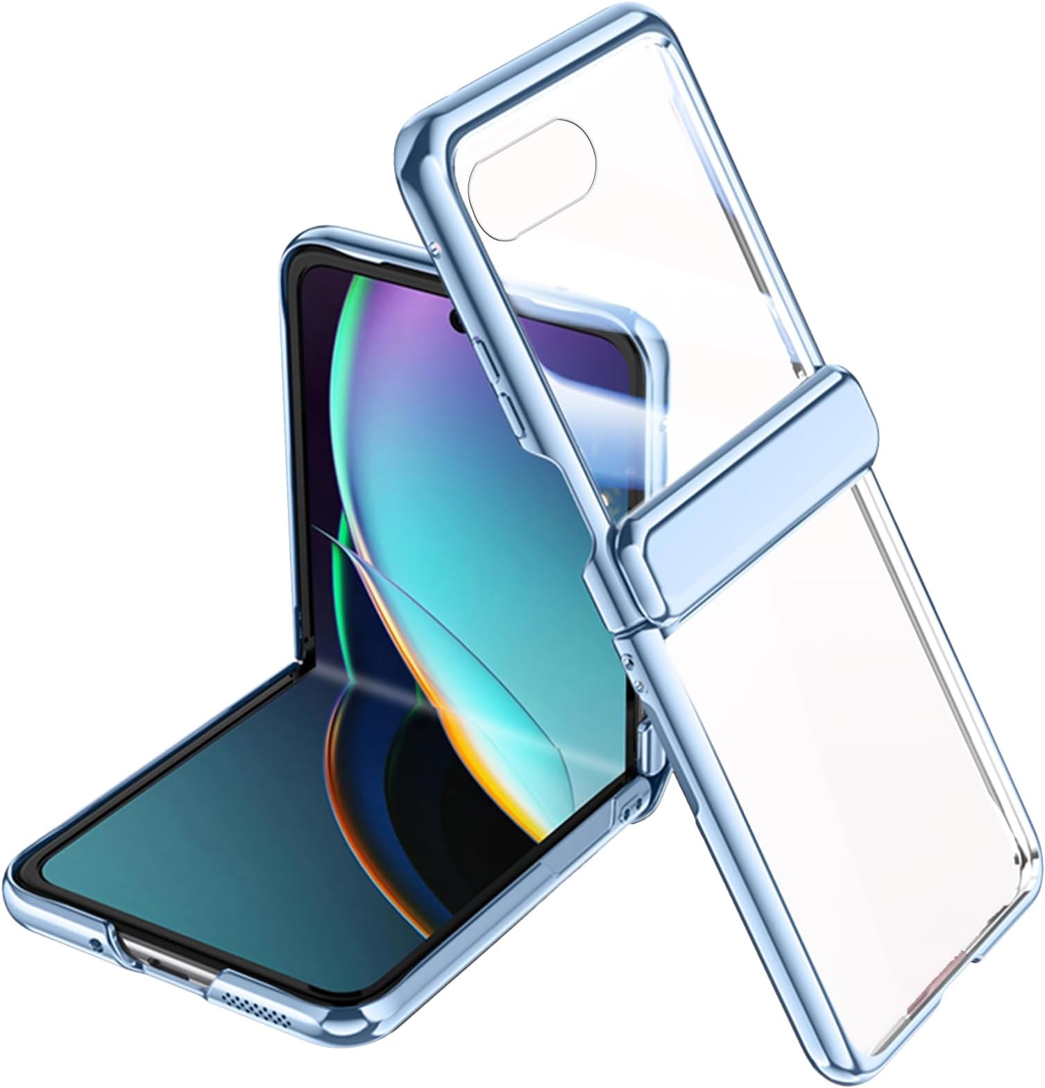 Custodia Tech21 EvoClear Series Per Motorola Razr (2023) - Trasparente - Foto 3