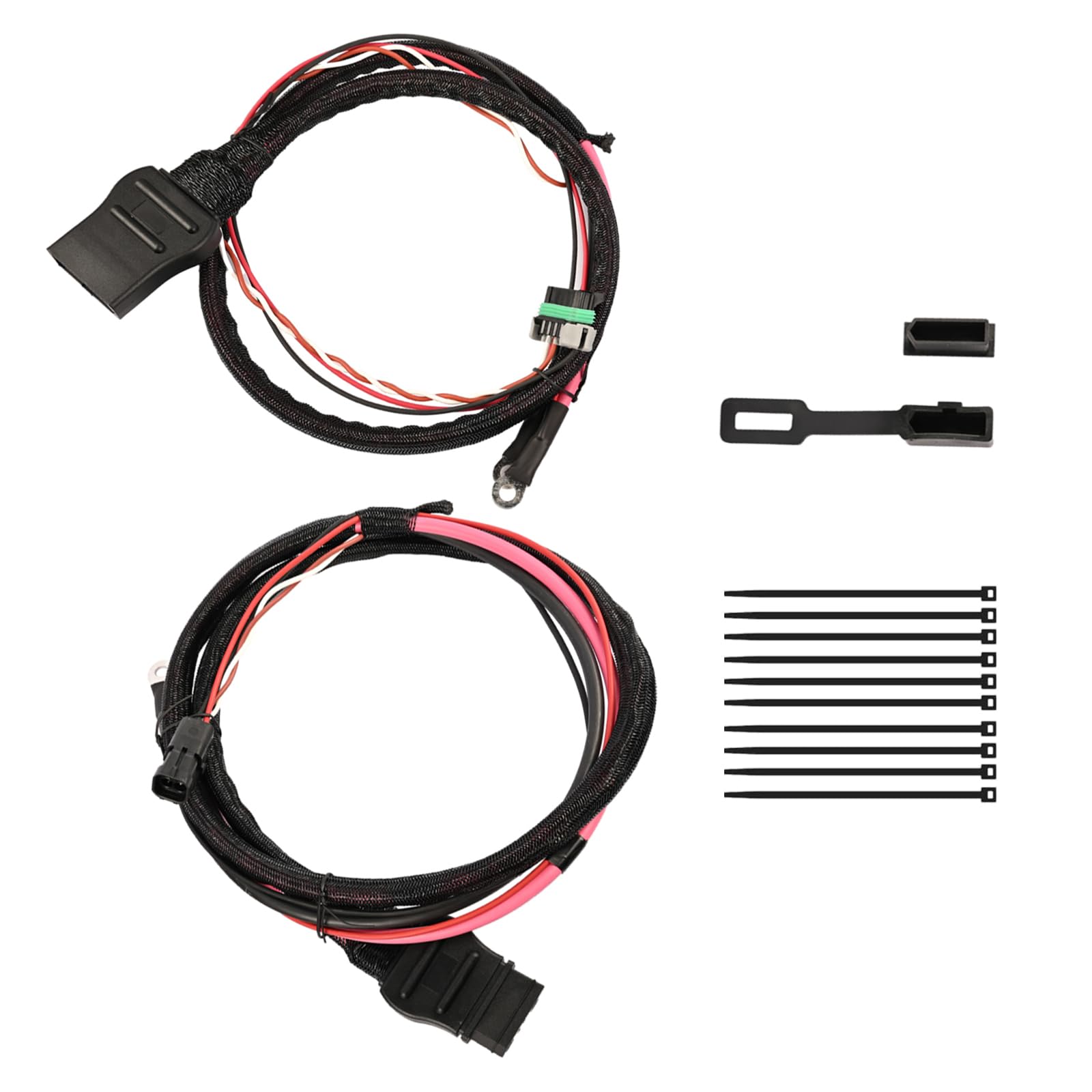 Amazon.com: Getfarway 4 Pin Truck Side Battery Cable & 4 Pin Plow