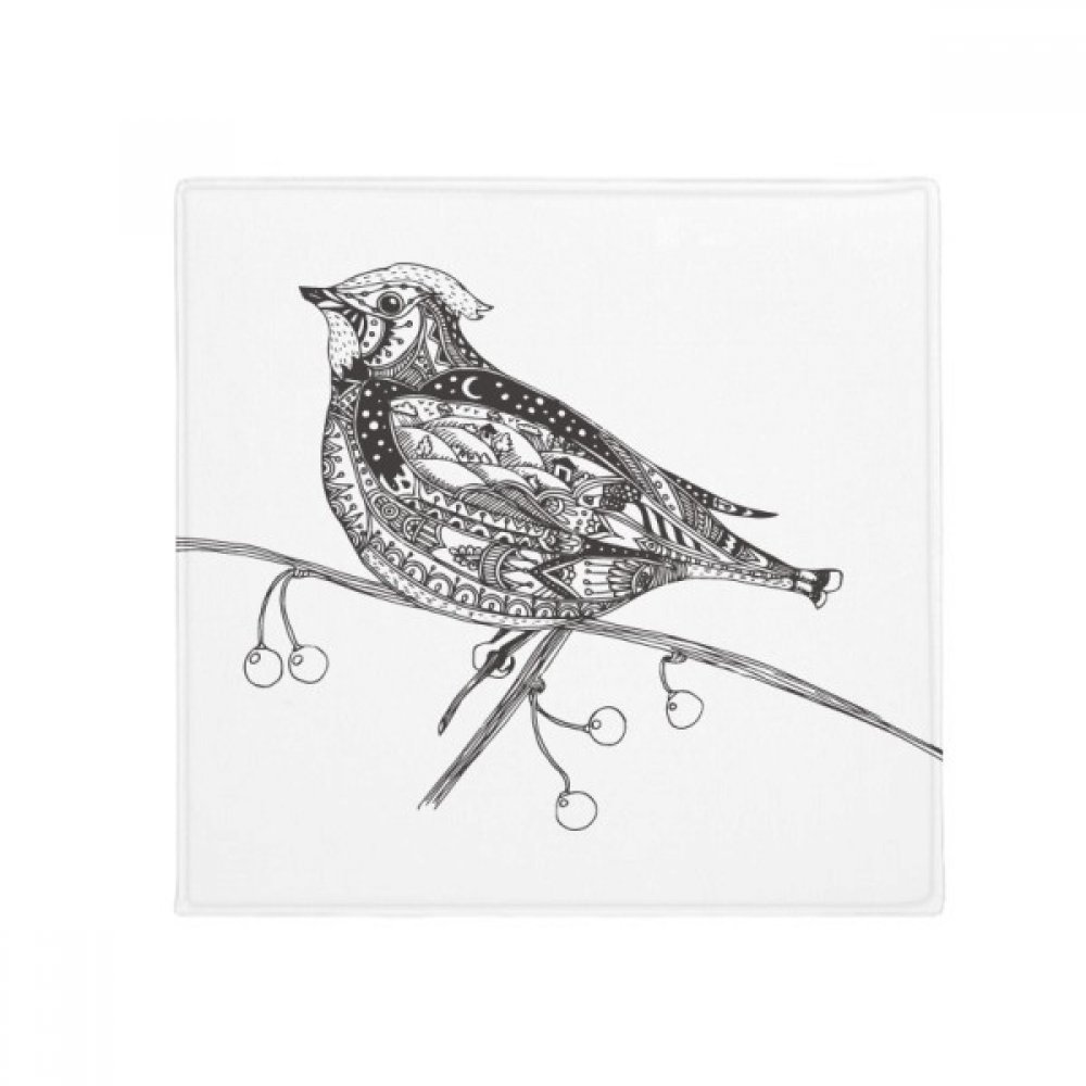 Pet Mat Place Tapis d'Oiseau en Ligne Peinture 80cm Multicolor