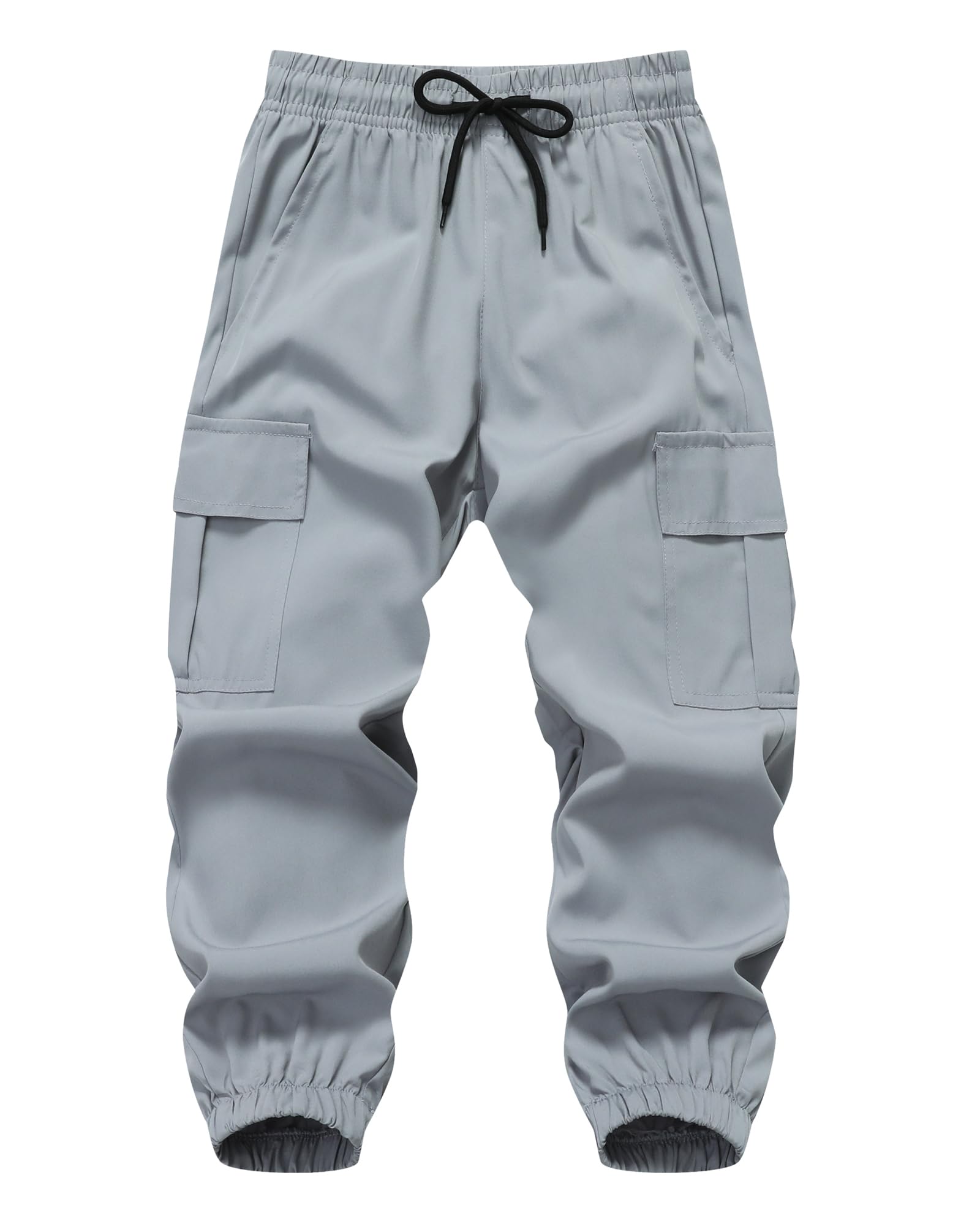 Baby Boys Cargo Joggers Pants Toddler Quick Dry Lightweight Hiking Pants Kids Pull On Sweatpants