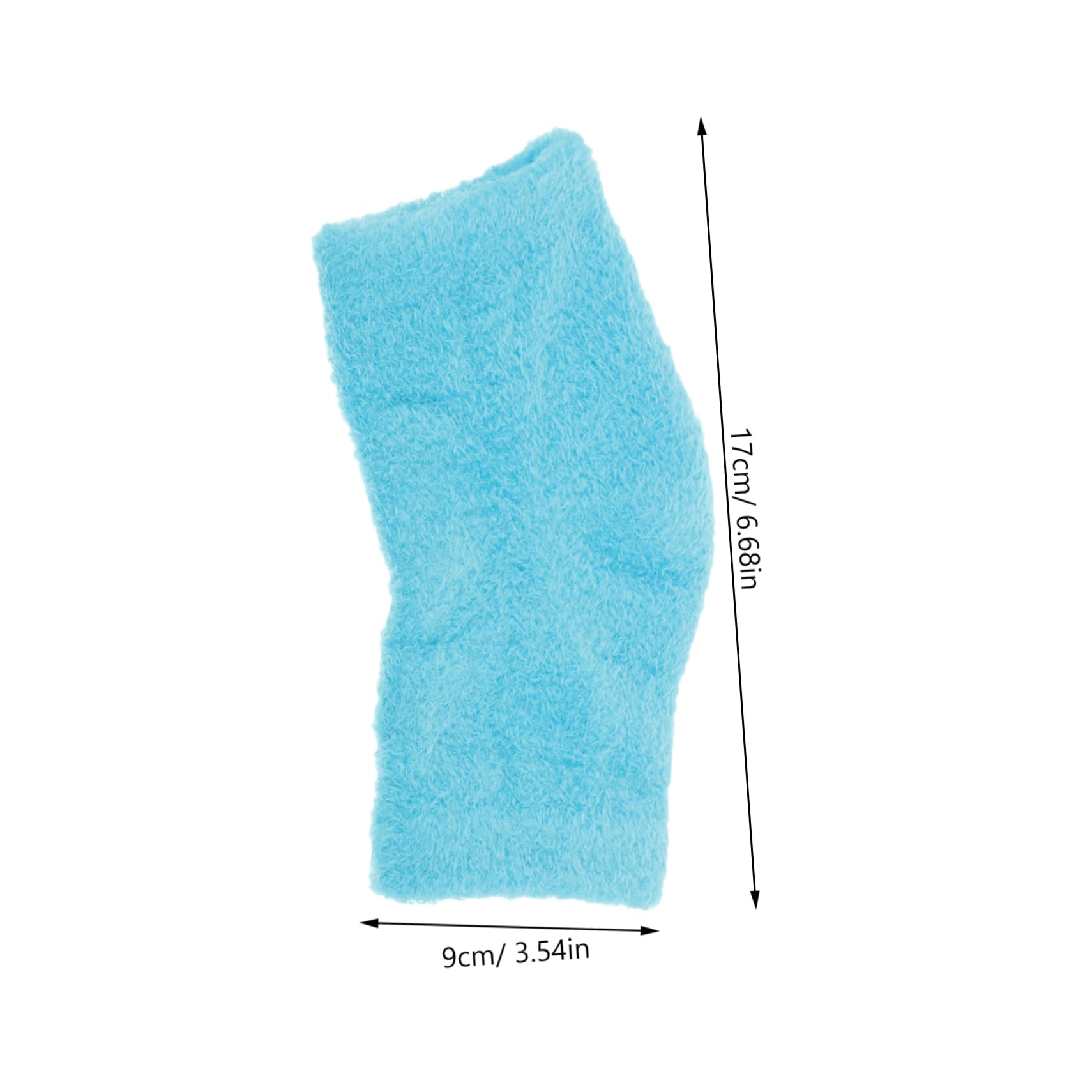 FOMIYES Men's Women's Reusable Heel Socks Heel Warm Covers Protection Ankle Sleeves for Occasions