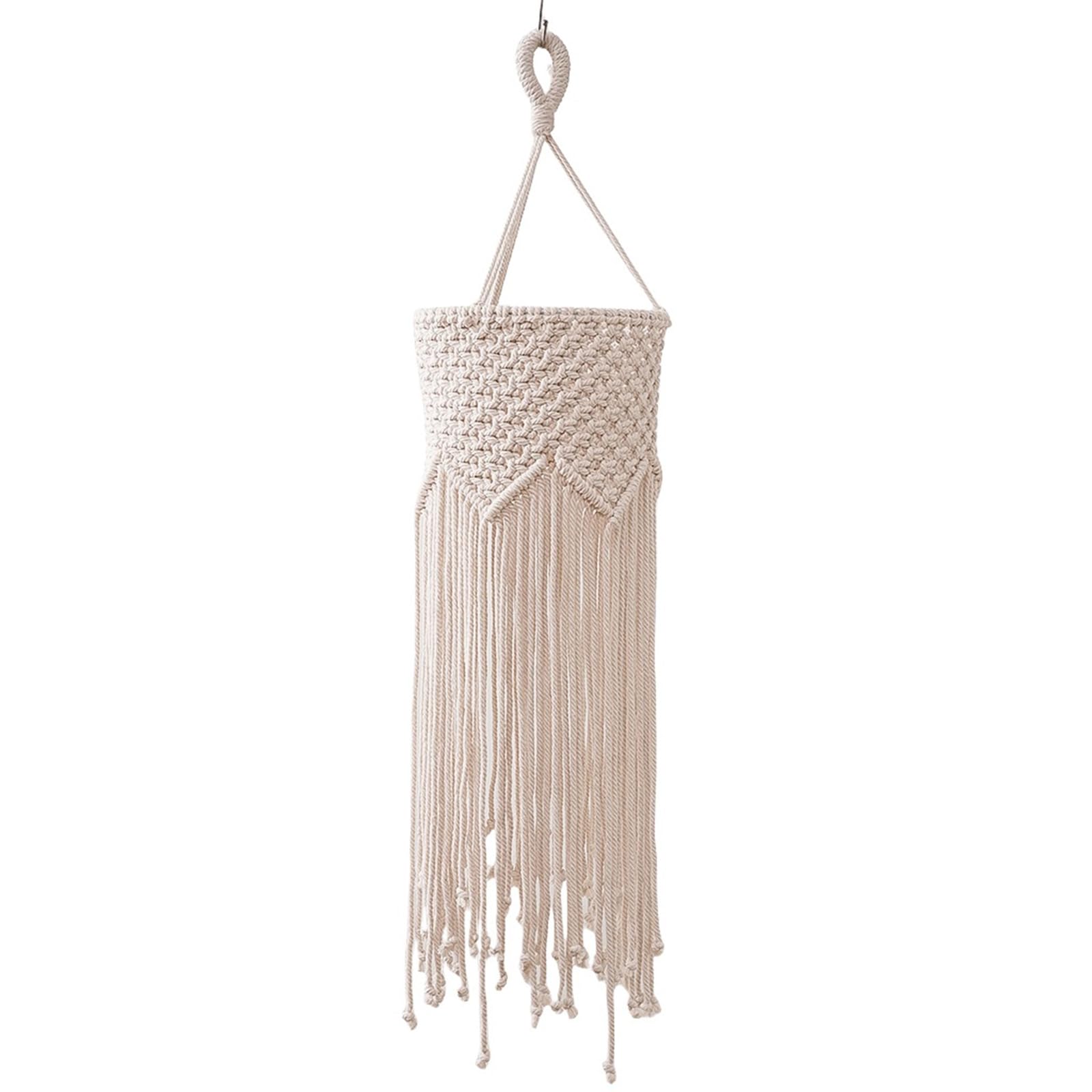 Kalttoy Shade Cotton Pendant Lamp Covering Lamp Shade for Distinctive Interior Decoration Lampshade Chandelier Covering