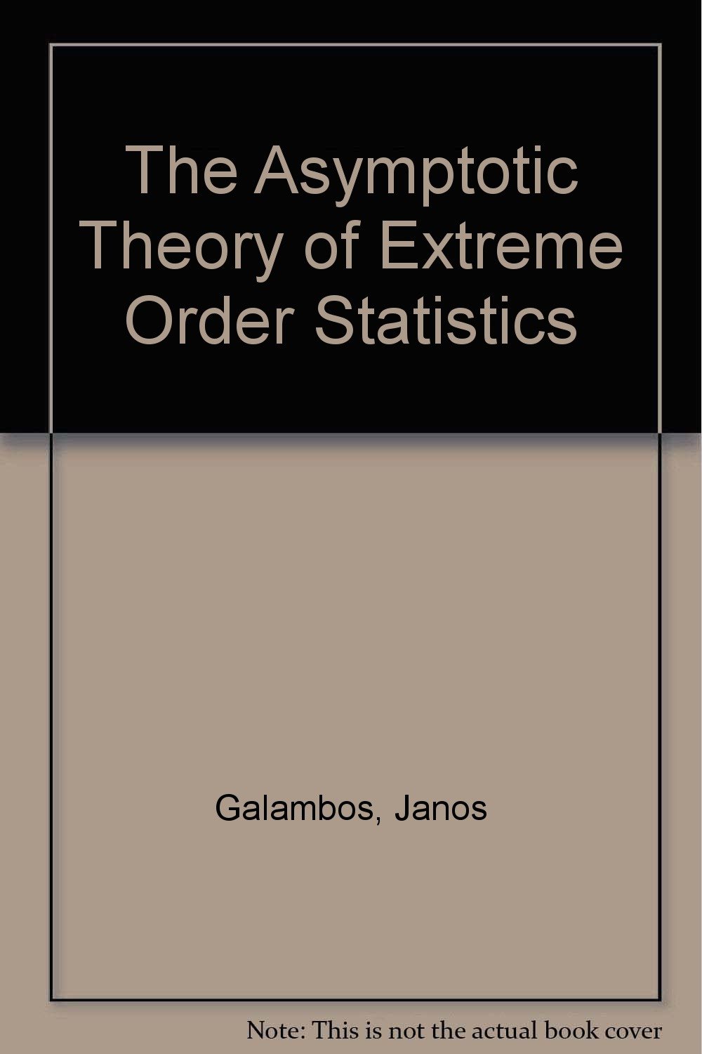 Buy The Asymptotic Theory of Extreme Order Statistics — BookShops.in