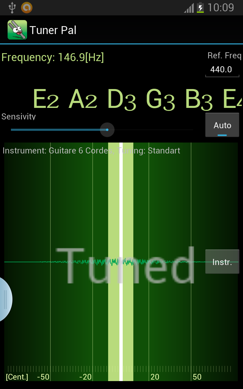 Instrument Tuner Pal App on the Amazon Appstore