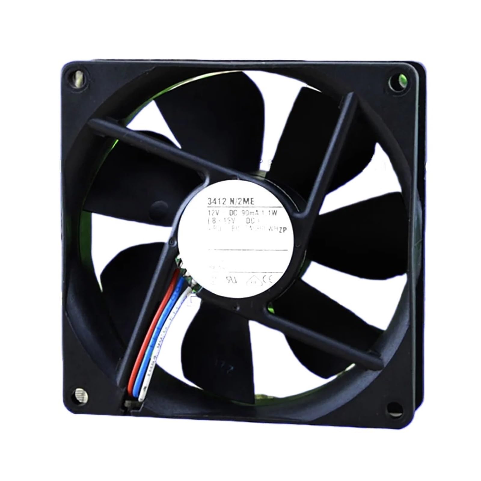 OKEWGHFL 3412N/2ME 3412 N/2ME 12VDC 1.1W COOLING FAN 9225 9CM 92 * 92 * 25MM
