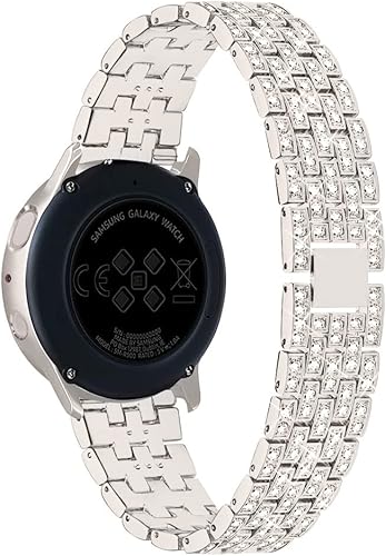 Miniatura 2 de SUPOIX Correa con funda solo compatible con Samsung Galaxy Watch 6 de 1.575 pulgadas, 1.732 pulgadas, 0.775 pulgadas, correa de repuesto brillante