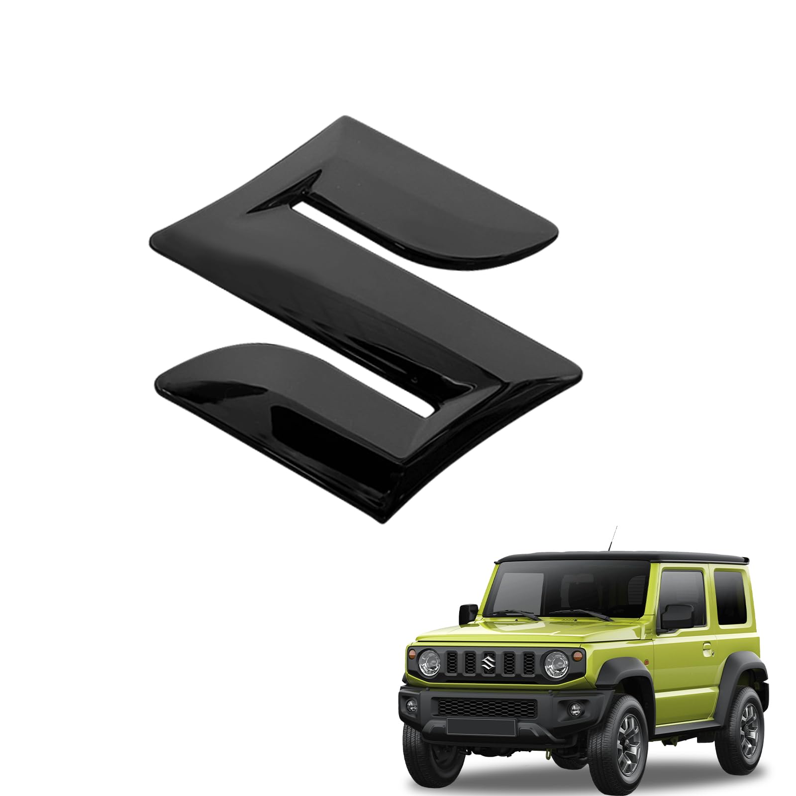 Amazon | 新型スズキデザイン ジムニー JB64/JB74専用 Sエンブレム 原