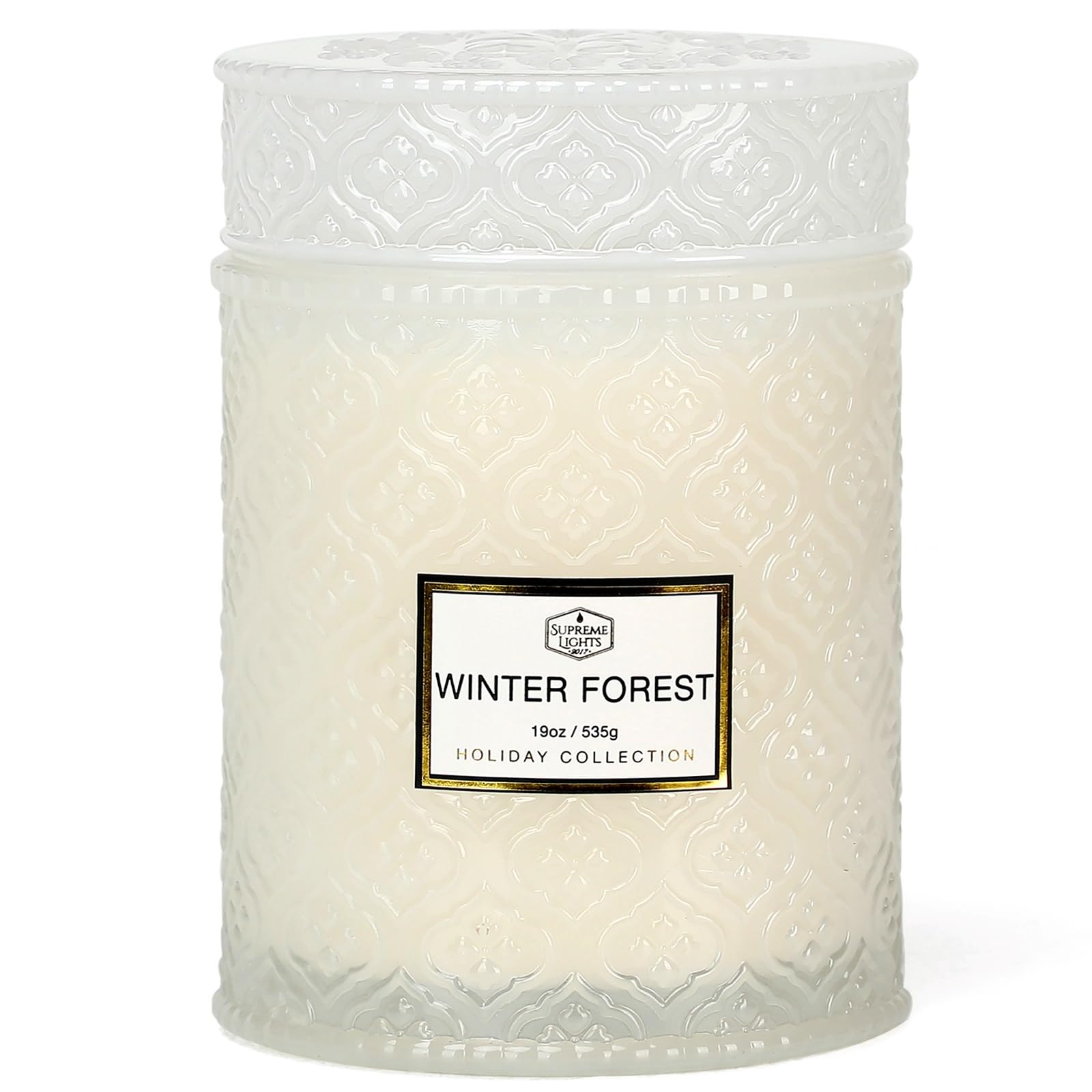 Velas de Navidad, vela de bosque de invierno, velas grandes de 19 onzas para el hogar, vela de aromaterapia, regalos de Navidad para mujeres, velas perfumadas de lujo para mujeres, 88 horas de tiempo
