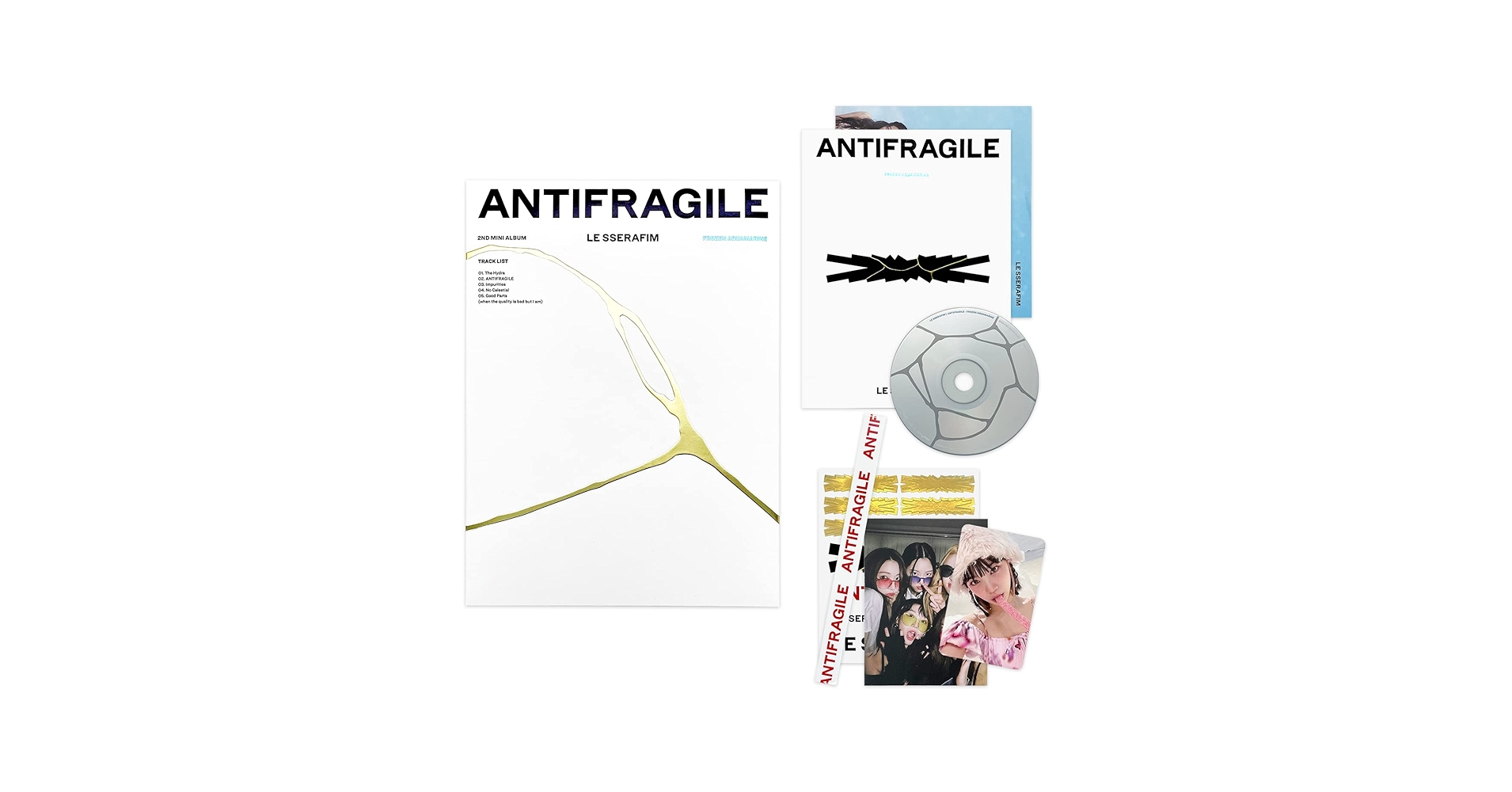 LE SSERAFIM 直筆サイン「ANTIFRAGILE」Vol.3 LE SSERAFIM 直筆サイン「ANTIFRAGILE」Vol.3