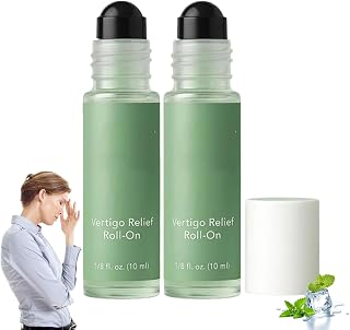 Vertigo Anti-Dizzy Roll-On | Vertigo Roll-On Antimareos,Fast-Acting Essential Oils,Natural Ingredients Can Quickly Relieve Dizziness