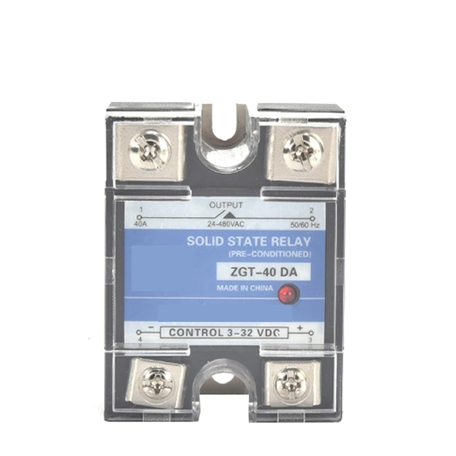 Controlador de temperatura Digital REX-C100 PT100, termostato con salida SSR, relé 40DA SSR, disipador de calor de radiador de aluminio, resistencia de 1m, 1 Uds.(Set 4)