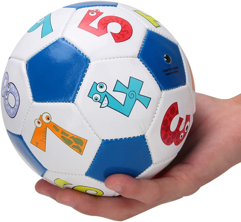 Soccer Game Ball Mini Ball Football Size 2 Ball Small Outdoor Indoor Drama Training Self-Practice Children Elementary School Students Toddlers Kids Home Play Number Ball