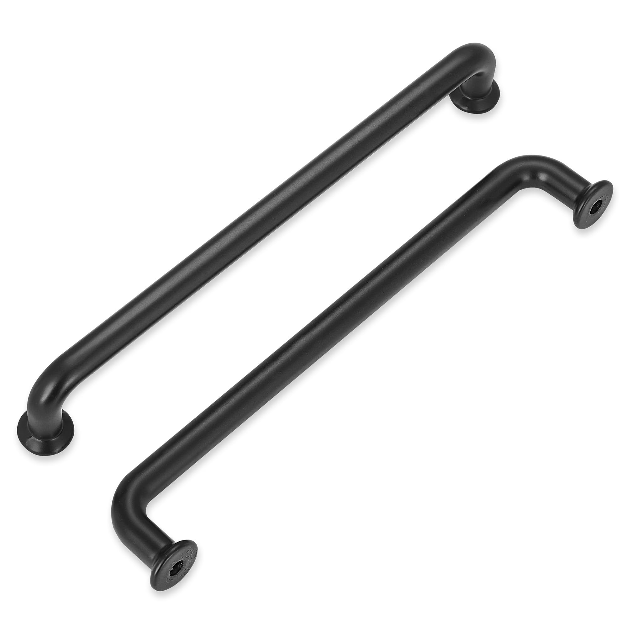 10 Pack 71/2 Inch Matte Black Kitchen Handles