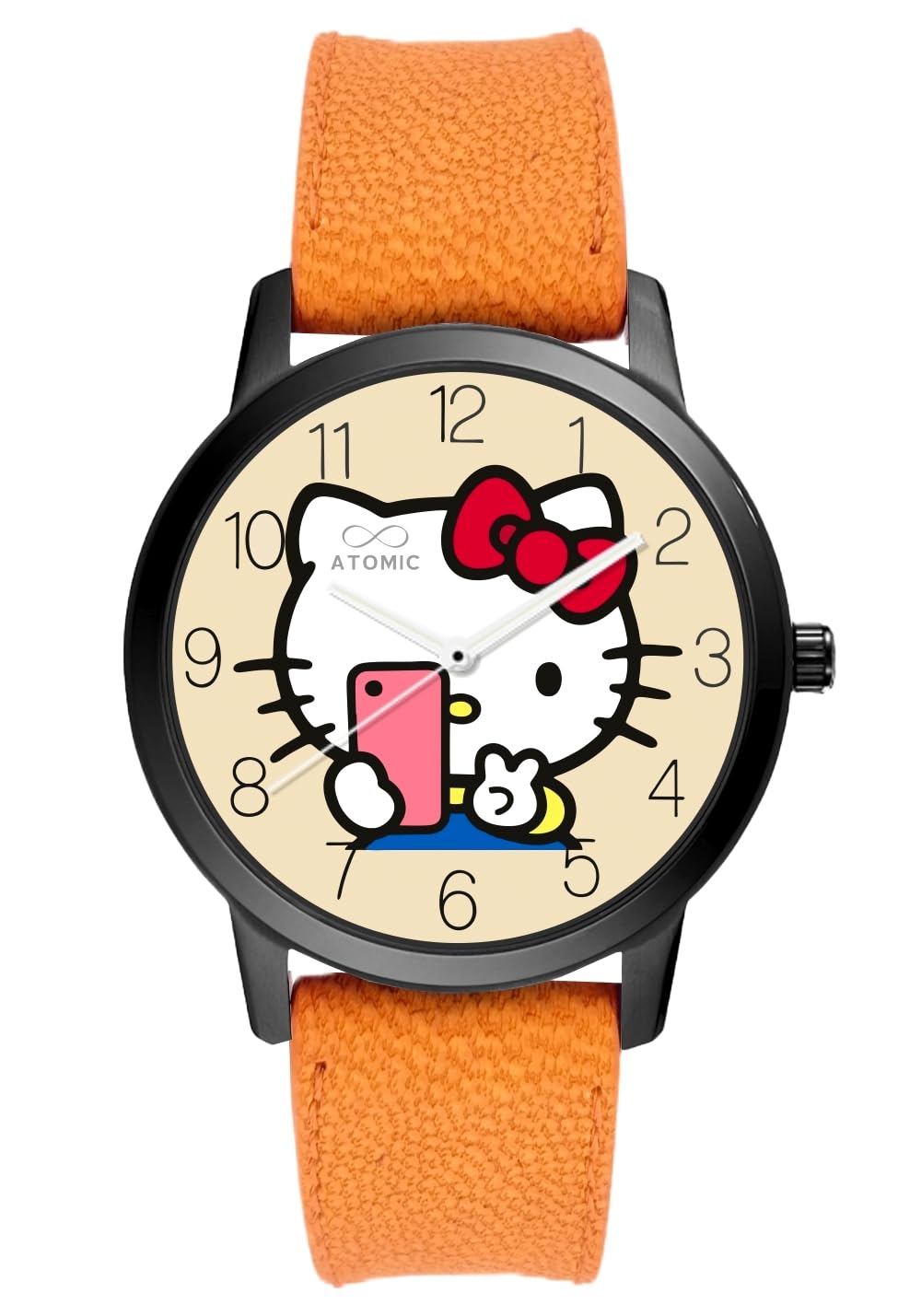 Atomic Hello Kitty (Kids Series) Analog Watch - for Boys & Girls | with Trending Orange Strap & Design (B0CCNC32WD) Amazon Price History, Amazon Price Tracker