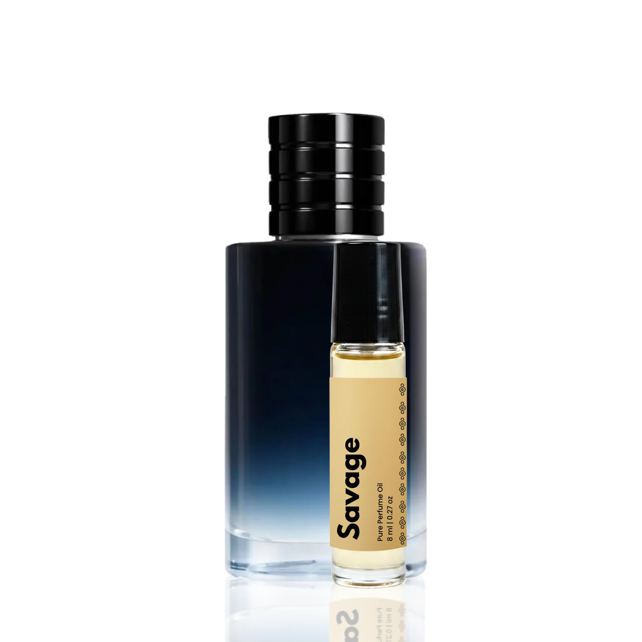 Savage Attar Roll-On for Men | Inspired by Sauvage | Fresh Woody Fragrance | Non Alcoholic Itra | Long Lasting Perfume Oil (8 ML)-image-25