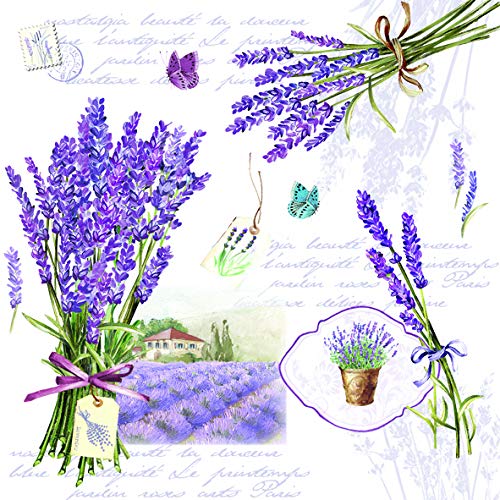 Jolie Cigale Lavande Esprit Maison De Campagne ** Coton De Qualité - Un Grand Marché