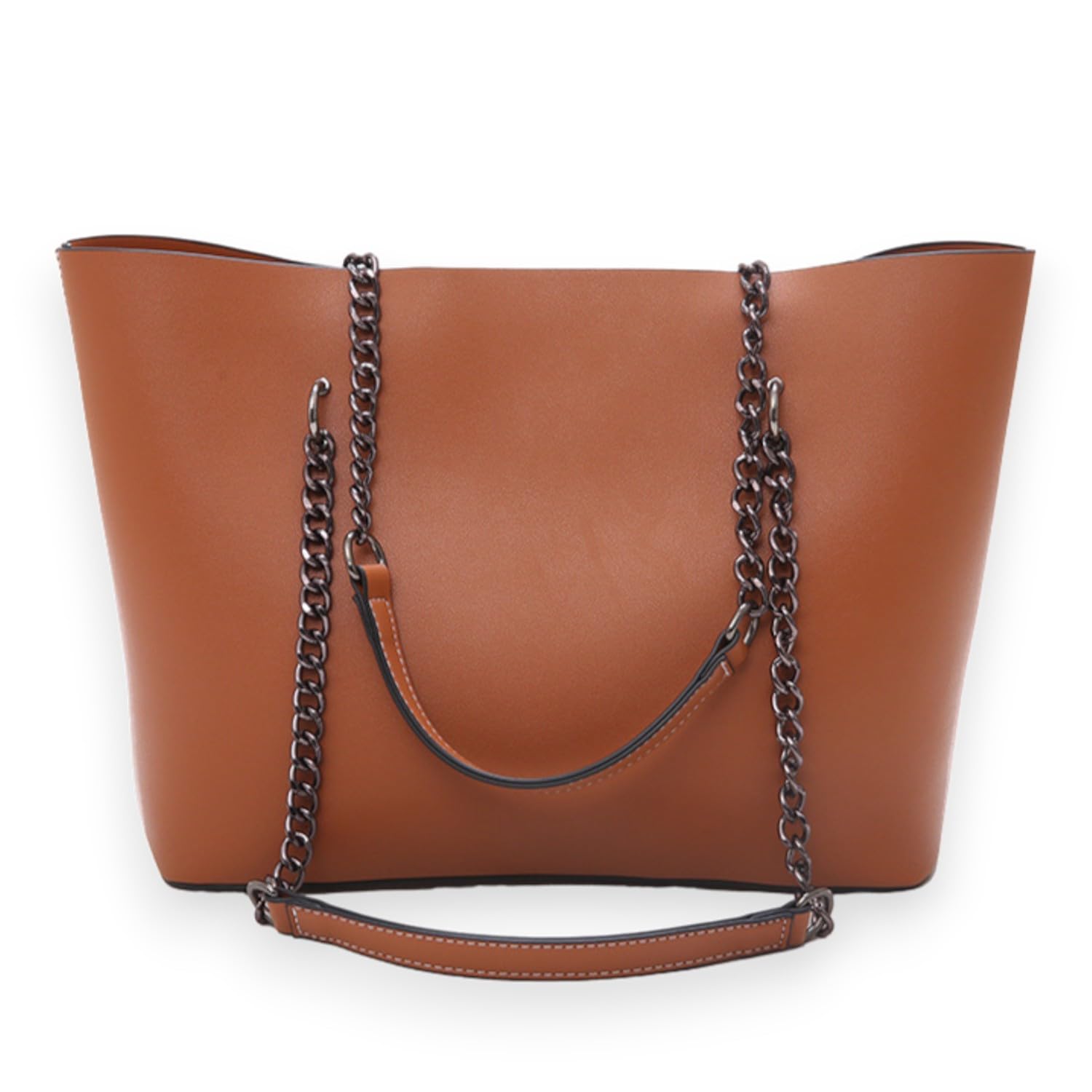 KOROIND 2024 Womens All-Matching Fashion Solid Color Large Capacity Hand Bag Messenger Purse Casual Handheld Vintage Bucket Style PU Leather Minimalist Chain Shoulder Tote Bag for Office & Travel (B0DCK9VCPV) Amazon Price History, Amazon Price Tracker