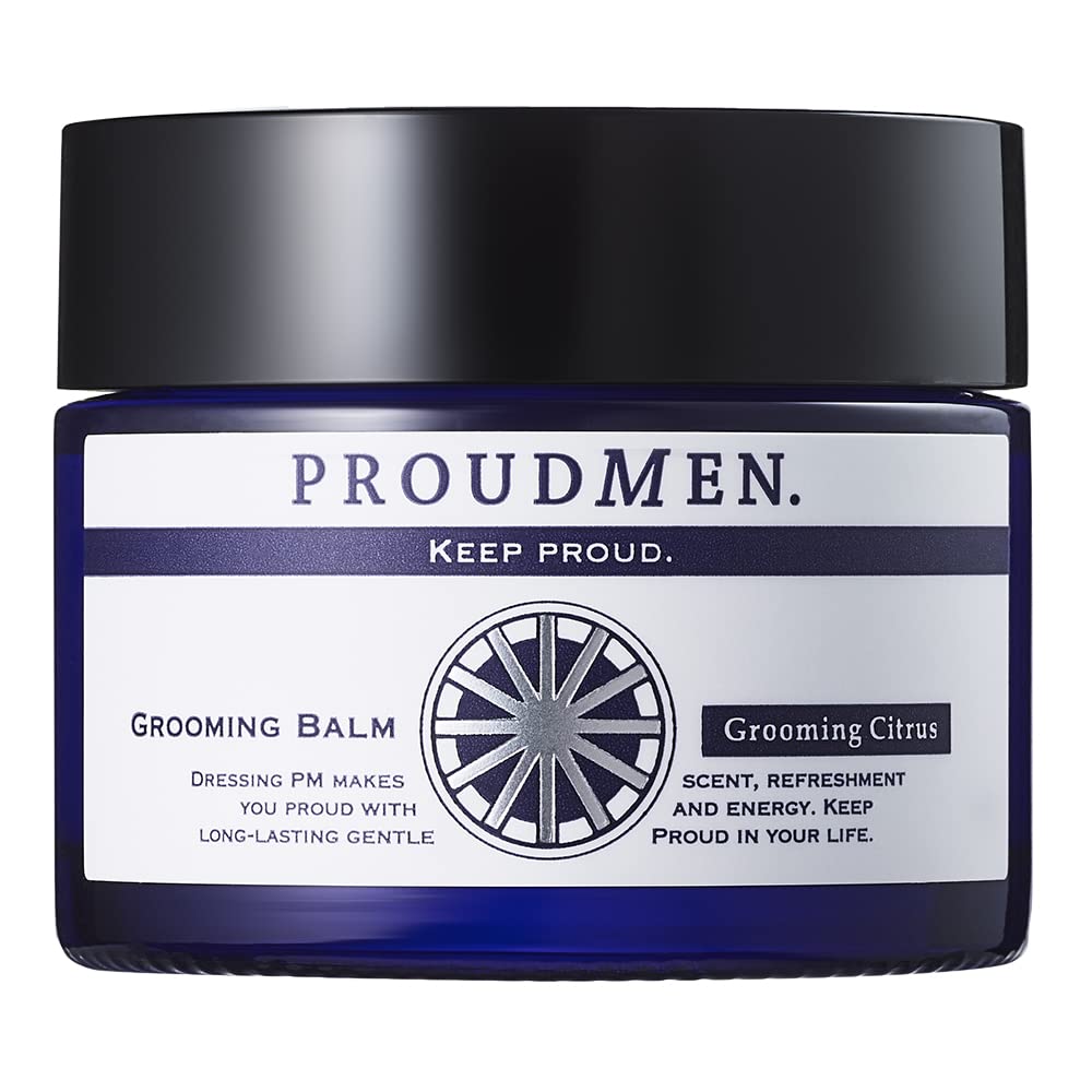Proudmen Men's Grooming Balm Citrus Fragrance Cream 40g