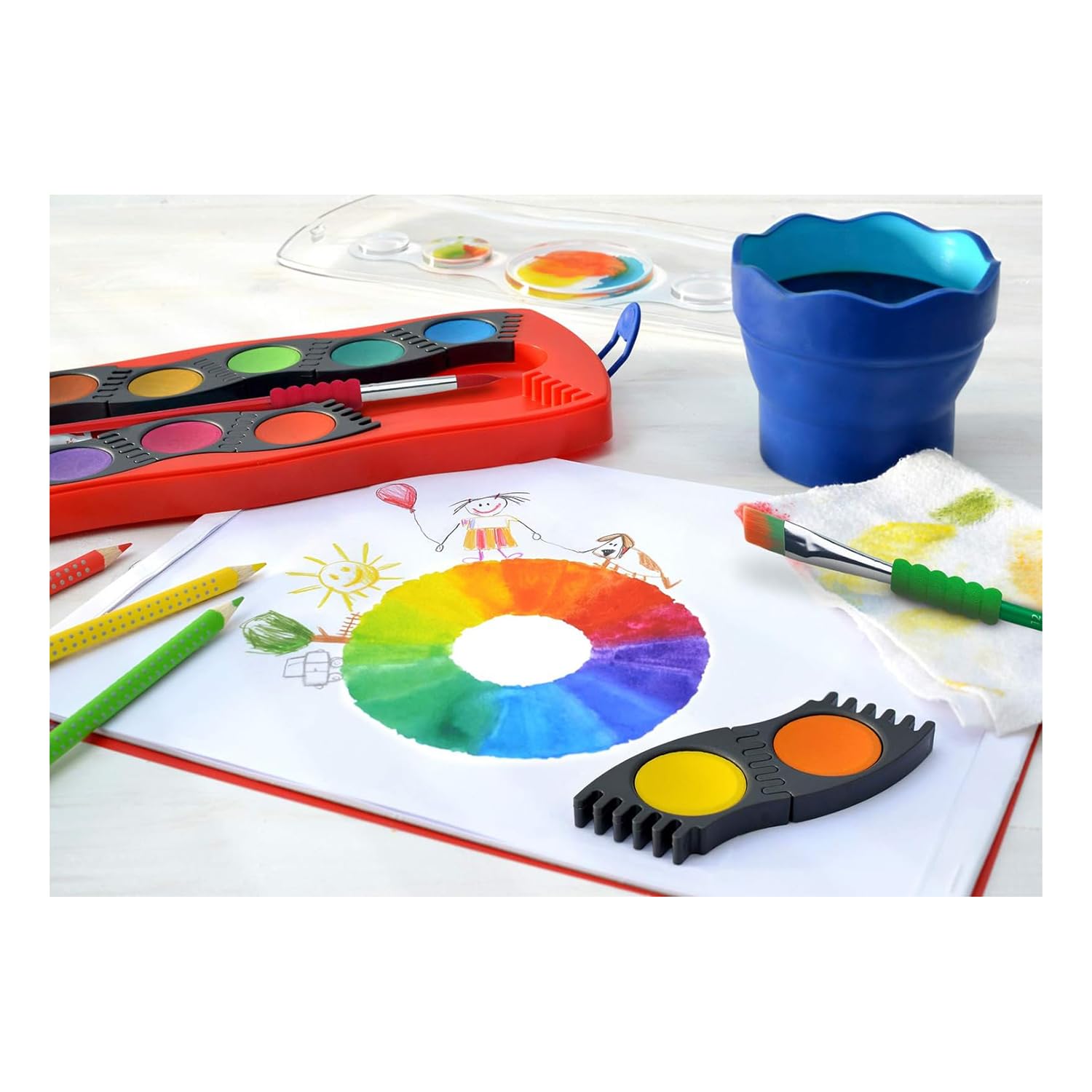 24 Matite Per Bambini Con Gommini A Forma Di Animali – Lunghe 18,5 Cm – Legno E Grafite – Ideali Come Regalo Scolastico O Festa