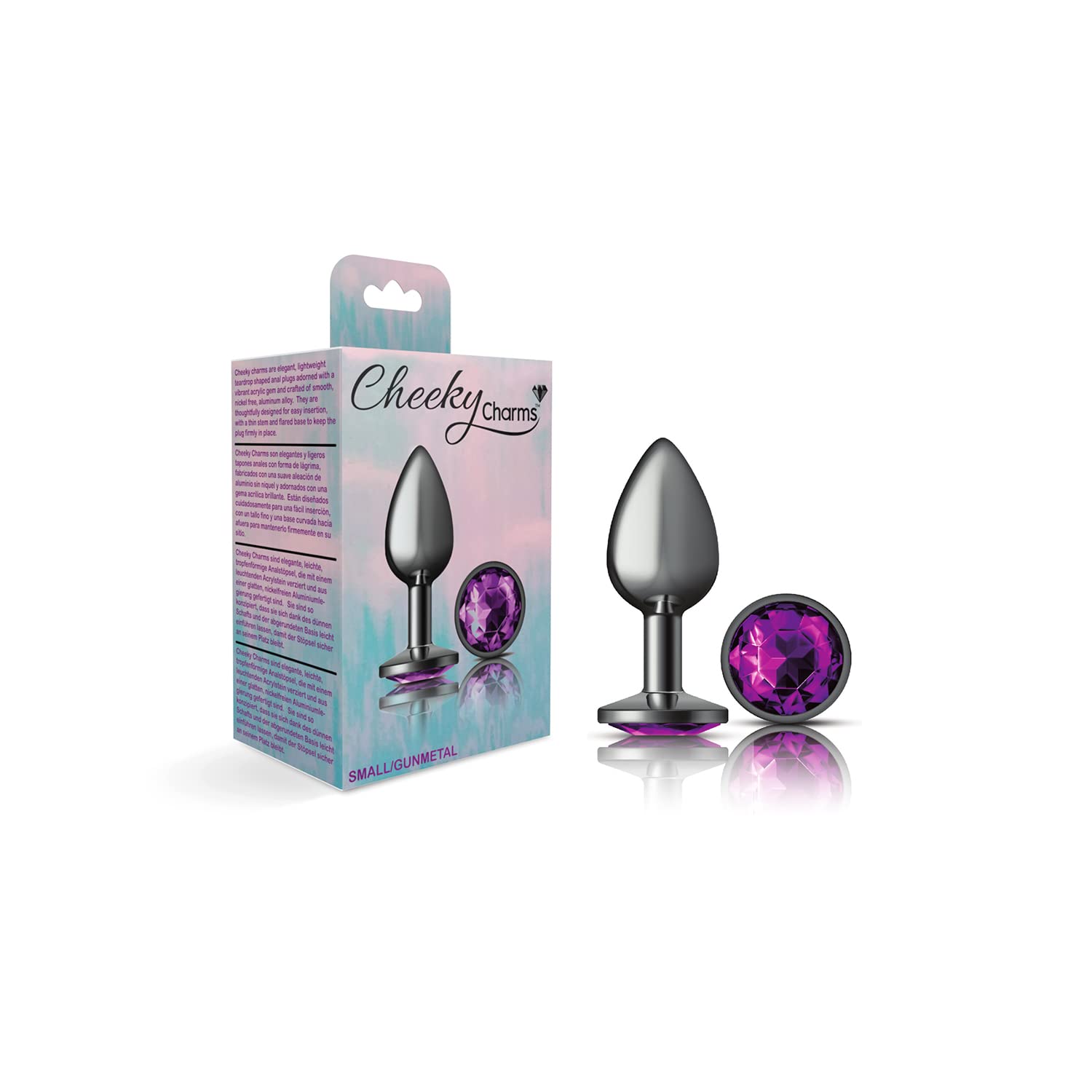 Amazon.com: Viben Toys Cheeky Charms Butt Plug Body Safe Aluminum Alloy, Lightweight Anal Plug Gunmetal Round Deep Purple Acrylic Gemstone Small : Health & Household Amazon.com: Viben Toys Cheeky Charms Butt Plug Body Safe Aluminum Alloy, Lightweight Anal Plug Gunmetal Round Deep Purple Acrylic Gemstone Small : Health & Household