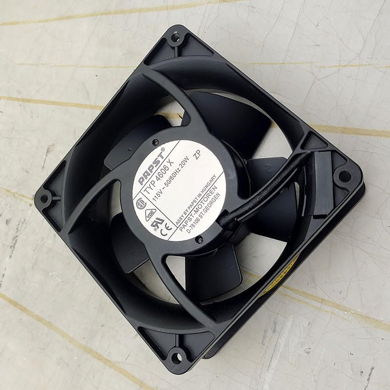 NZNYDNL PAPST TYP 4606X 115V 20W 12038 All-Metal High Temperature Cooling Fan