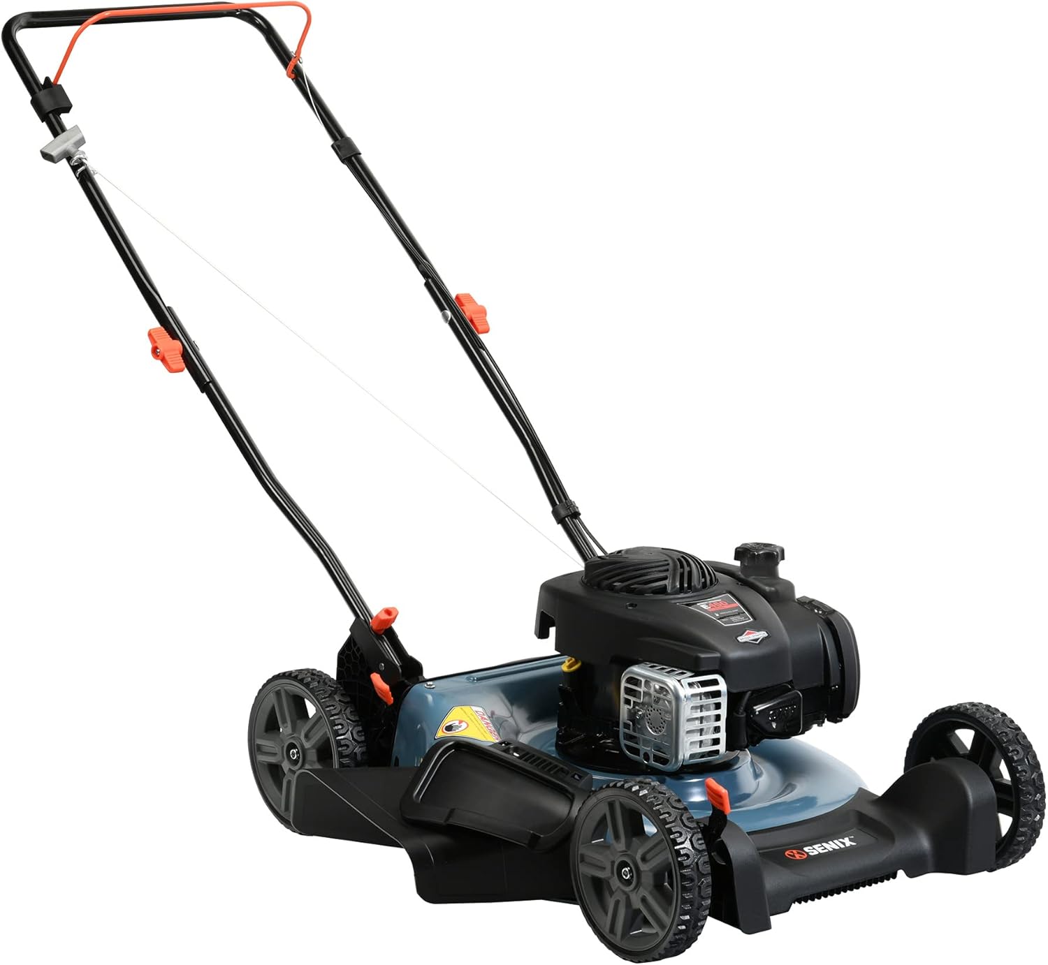 SENIX LSPGM3 21Inch Gas Push Lawn Mower with 125 cc 4