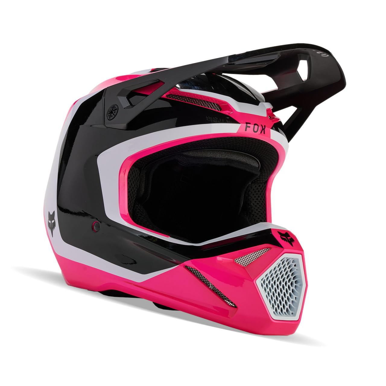 Amazon.com: Fox Racing Unisex V1 Motocross Dirt Bike Helmet, Black