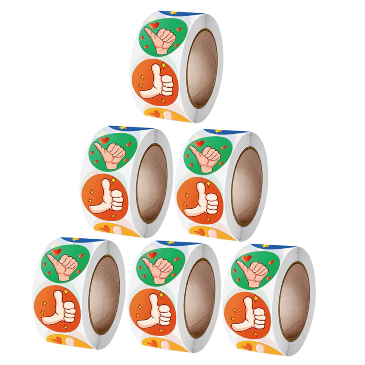 STOBOK 12rollen Aufkleber Motivationssticker Für Lehrer Und Schüler Selbstklebende Belohnungsaufkleber Motivation Und Anreiz Im Klassenzimmer Und Zuhause