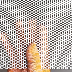 Wevsuipo Edelstahl Lochblech 30 x 30 cm