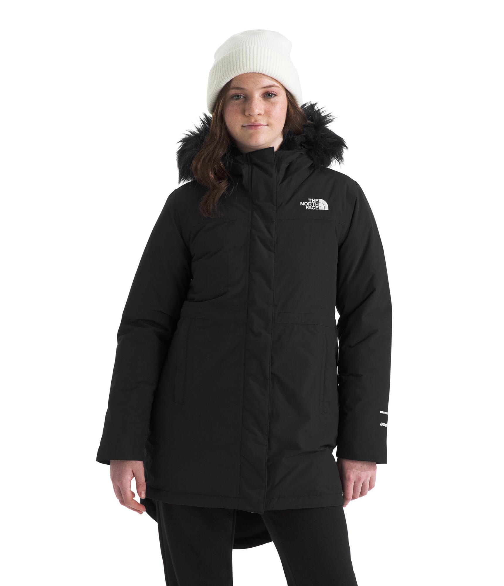 The North Face Girl's Arctic Parka, Tnf Black, 10 Years