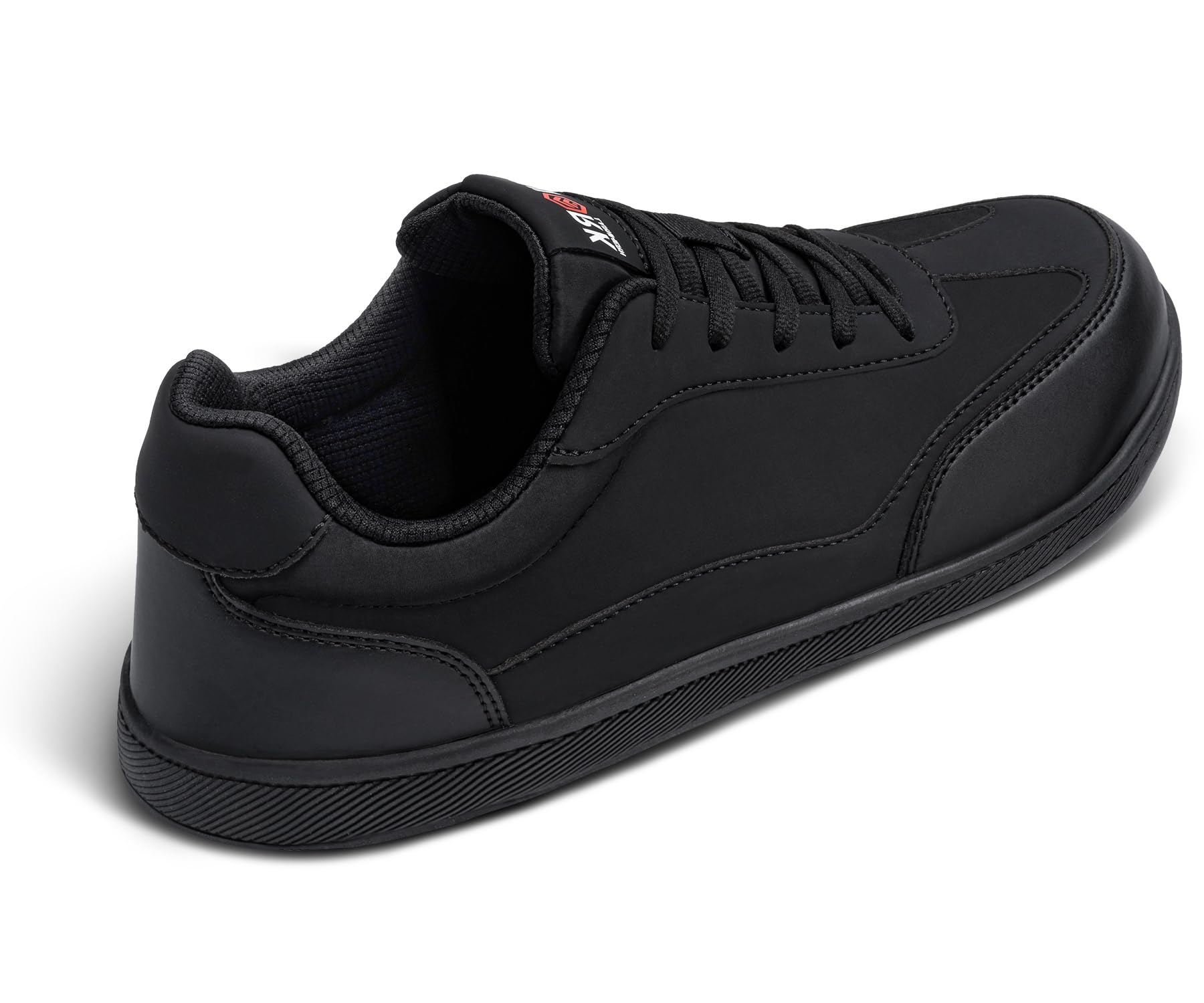 LARNMERN Steel Toe Skate Shoes Men Safety Work Sneakers Wide Toe Box Barefoot Zero Drop Non Slip Shoe